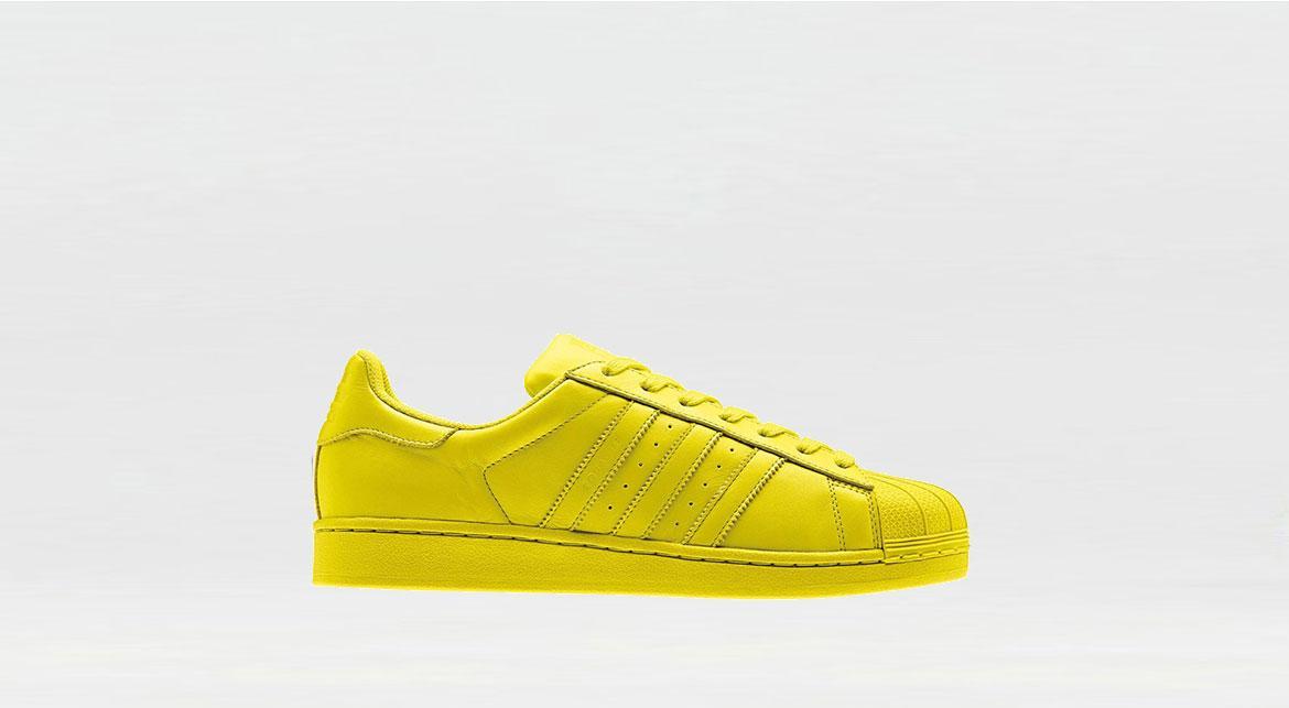 adidas Originals x Pharrell Superstar Supercolor "Bright Yellow"
