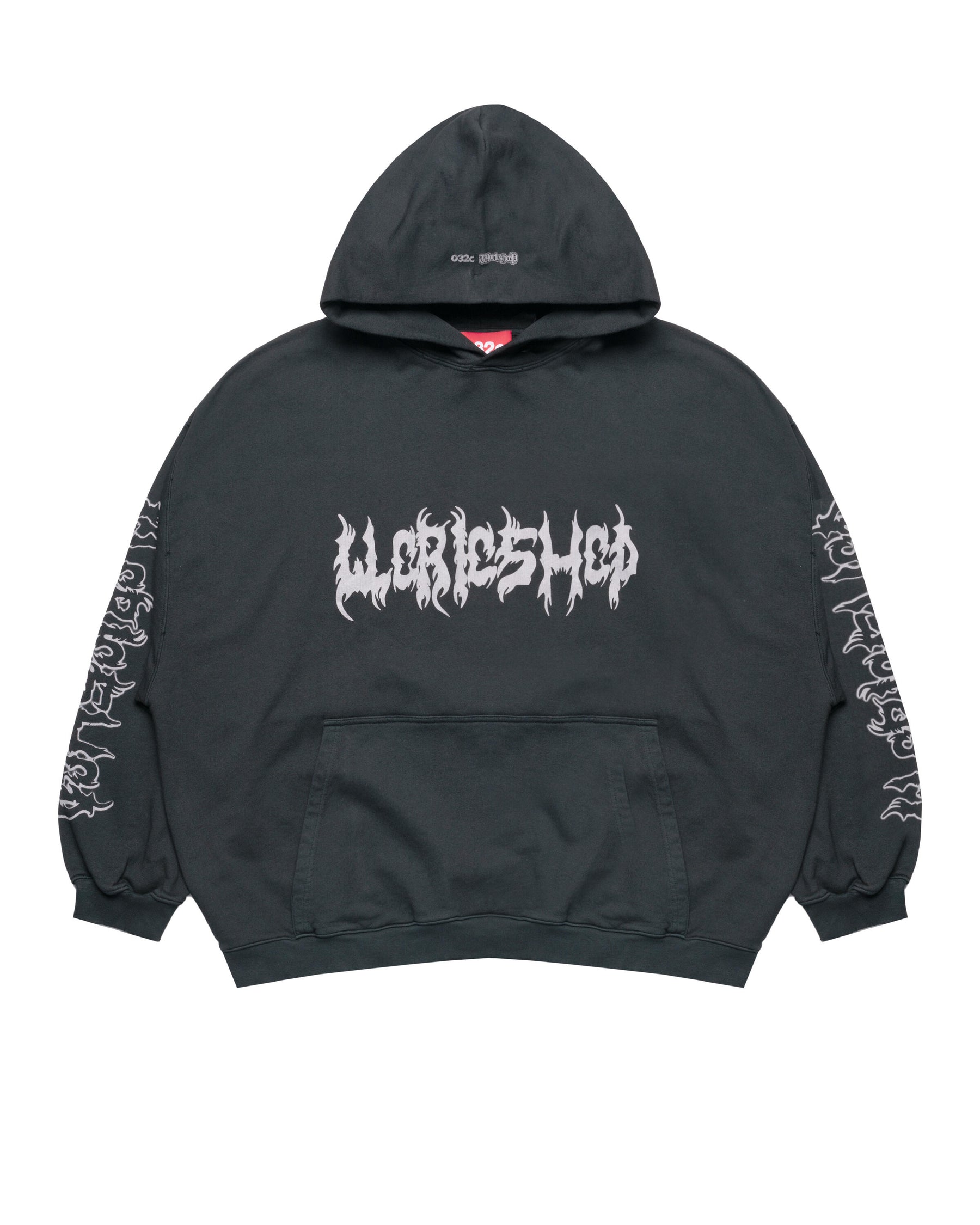 032c ''FAITHLESS'' OVERSIZED HOODIE