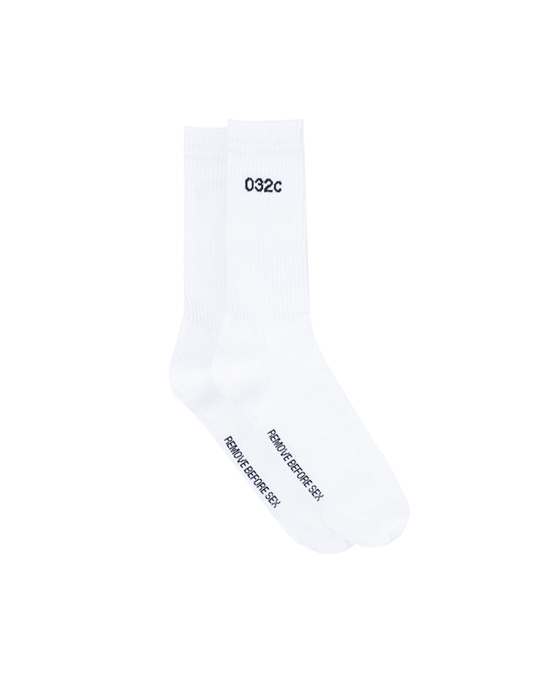 032c ''REMOVE BEFORE SEX'' CREW SOCKS