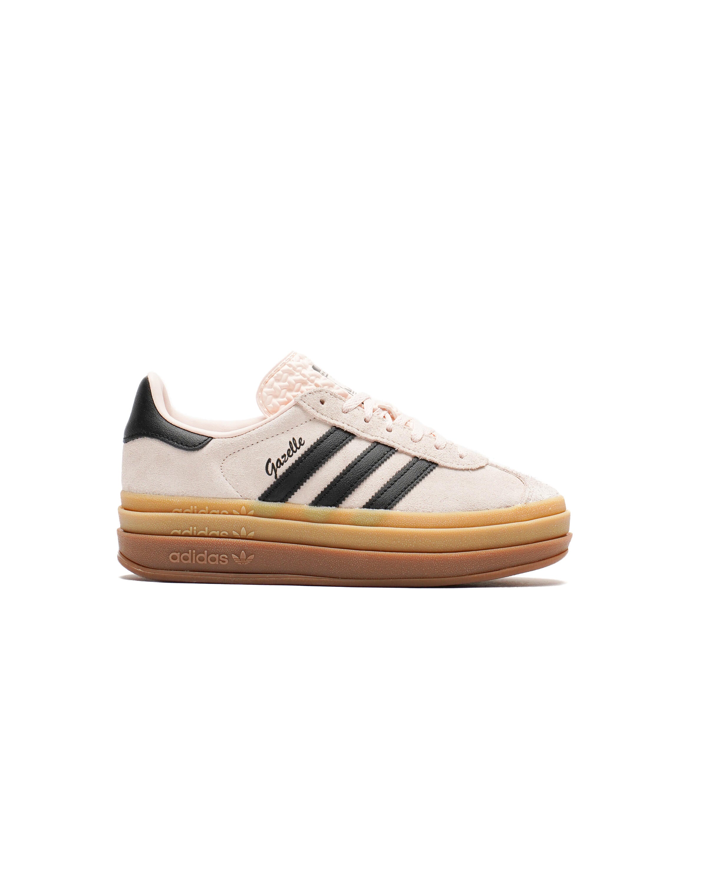 【ADIDAS】GAZELLE BOLD W WONQUA/CBLACK/CBLACK (IE0429) adidas Gazelle Bold Wonder Quartz Black Gum W - IE0429 | eBay