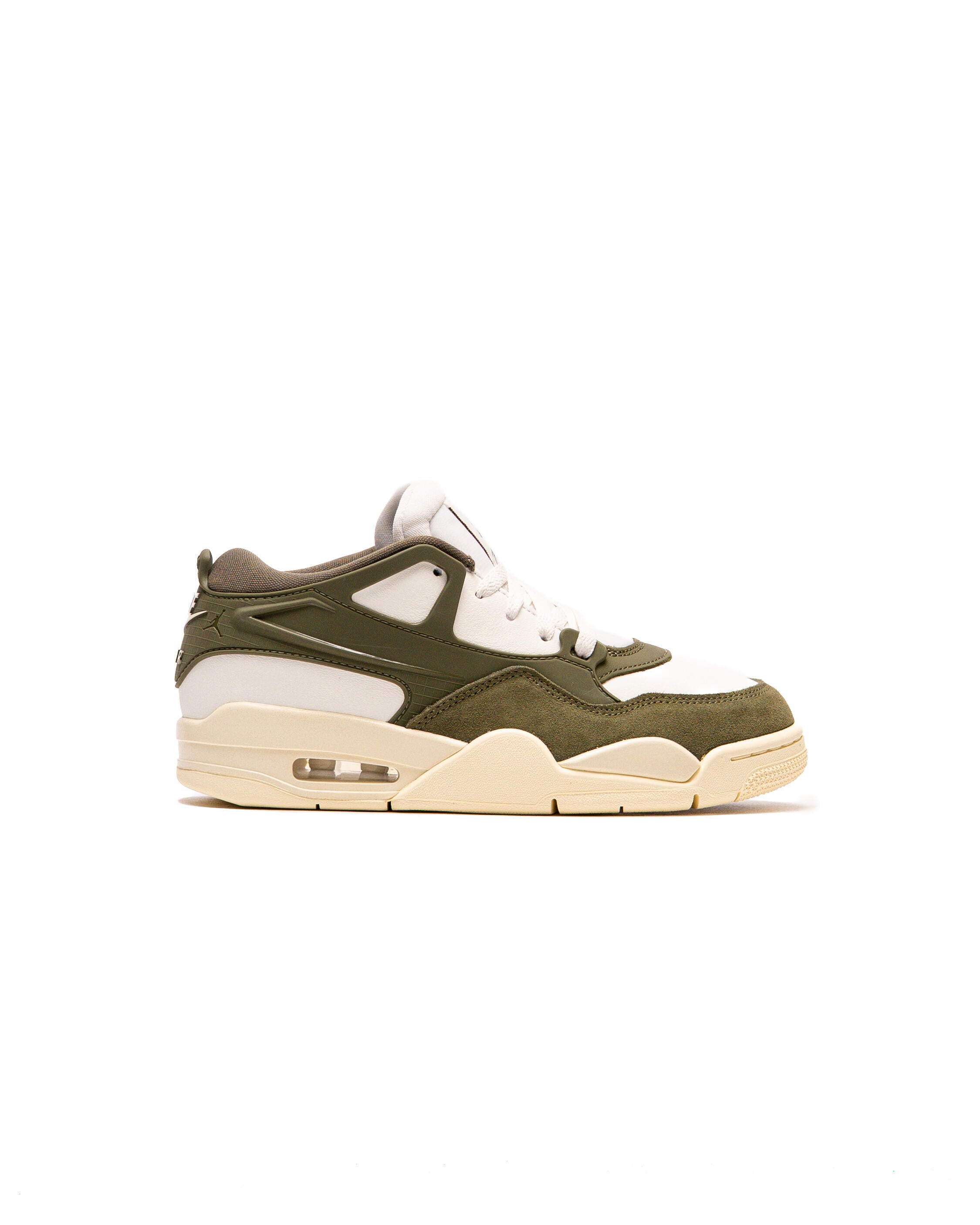 ★Nike★ Air Jordan 4 RM W Sail Coconut Milk Medium Olive FQ The Women's Air Jordan 4 RM Sail Medium Olive Releases