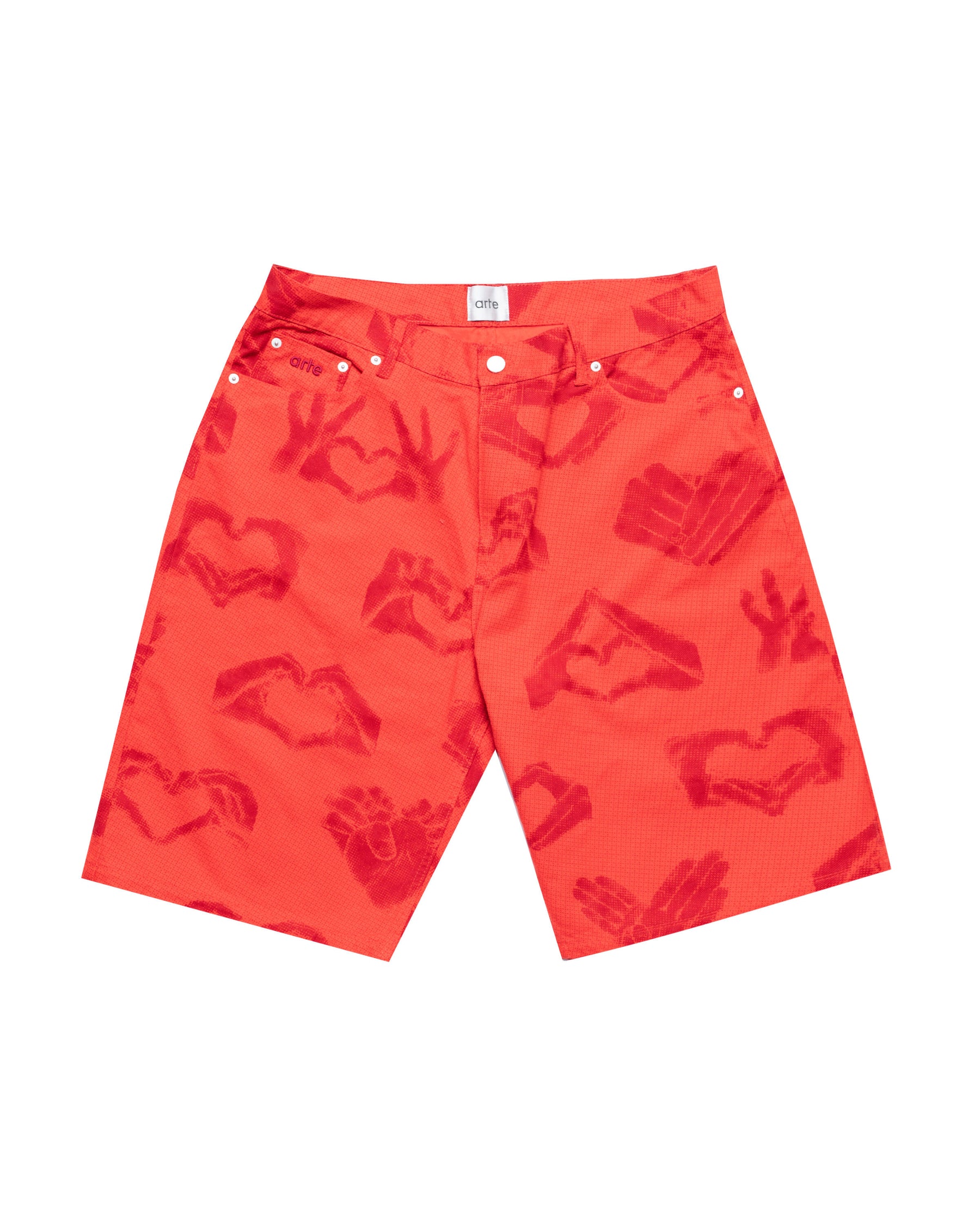 Arte Antwerp Hand heart shorts