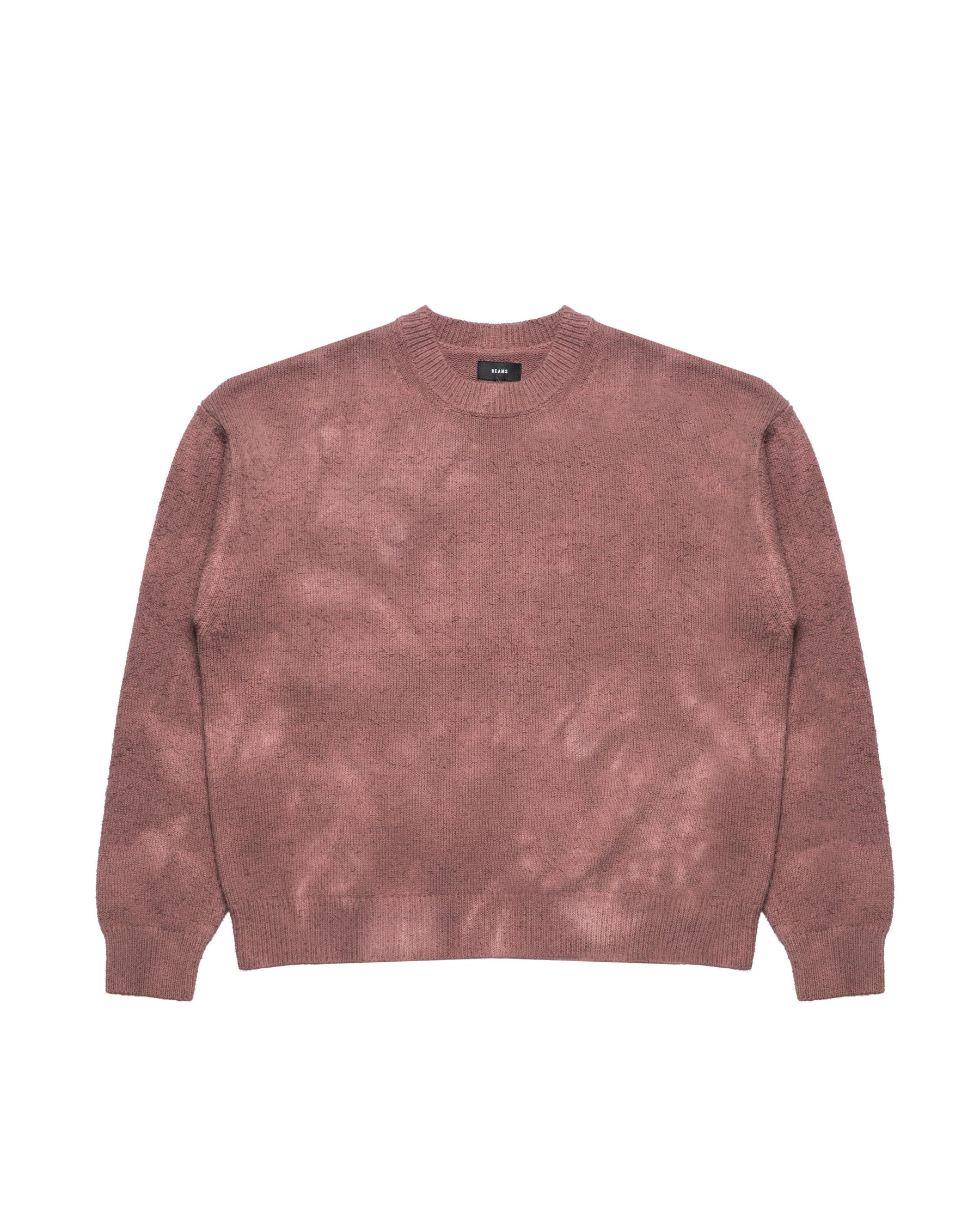 Beams 5 Gauge Garment Dye Crew Neck