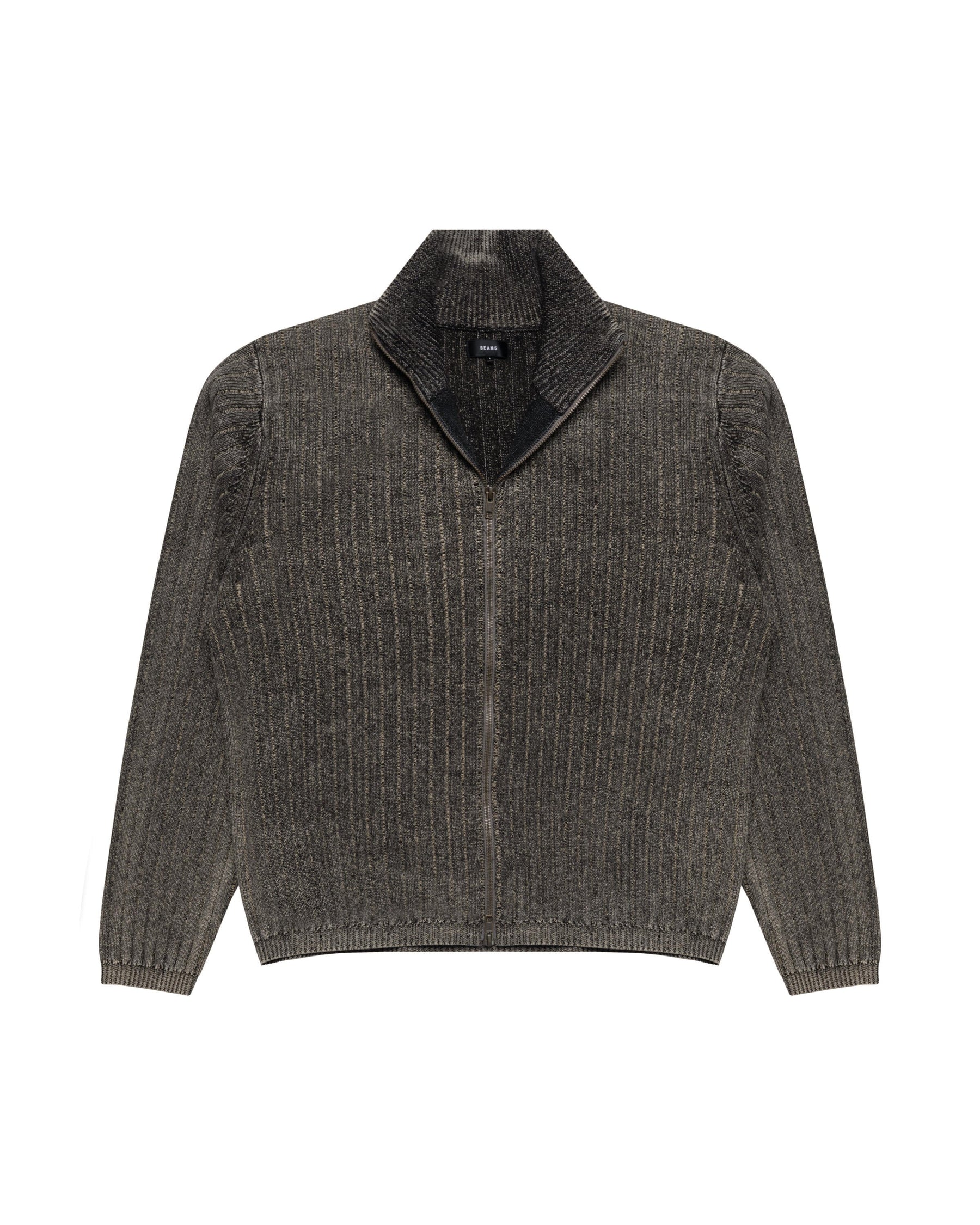 BEAMS FADE STAND FULL ZIP