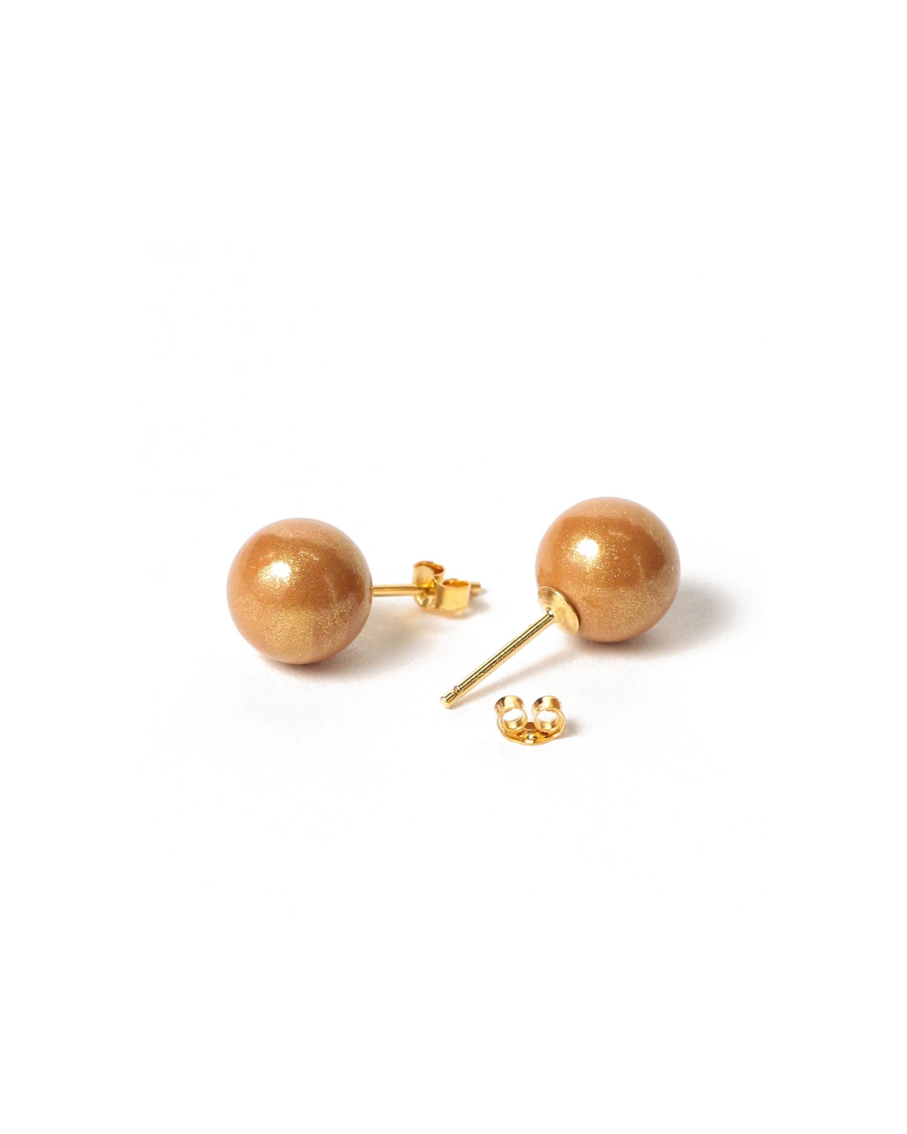 Beams Japan x MASUI WAJIMA LACQUER GOLD EARRINGS