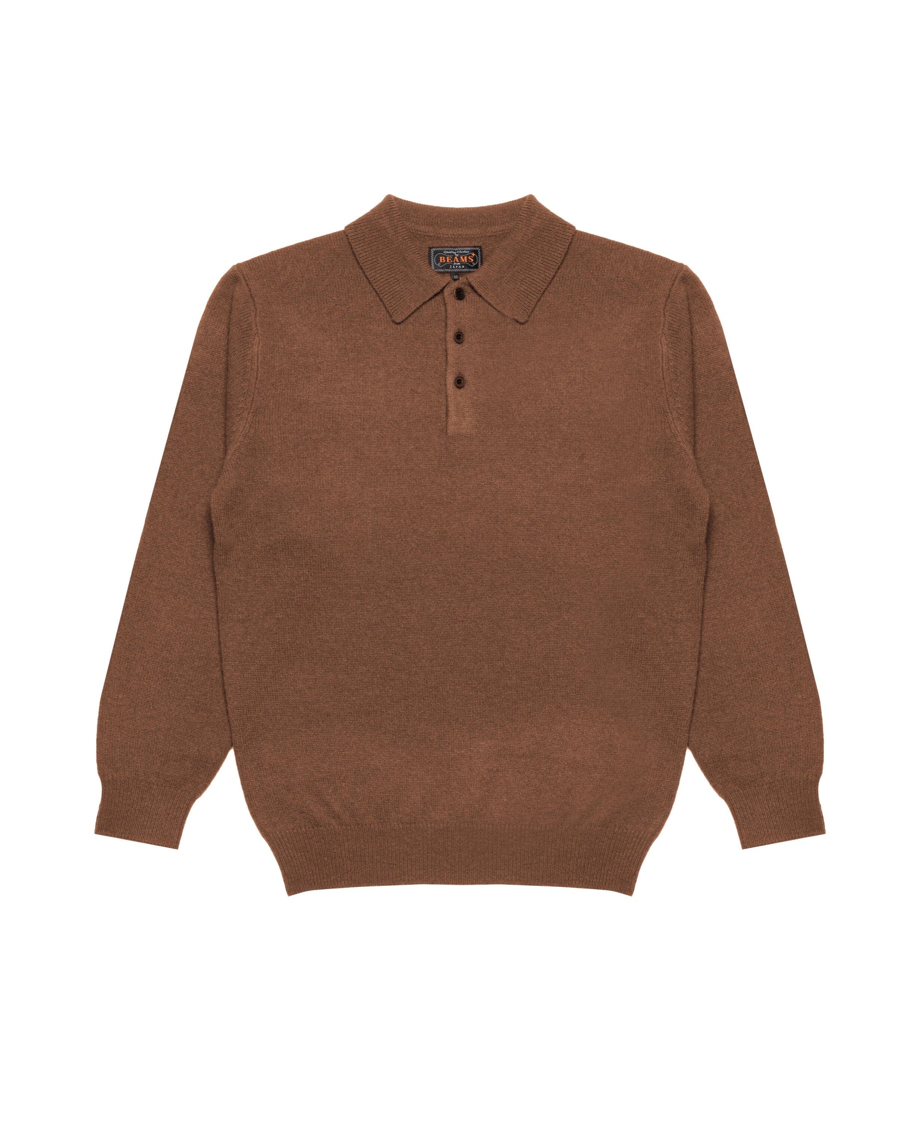 Beams+ Knit Polo 9G