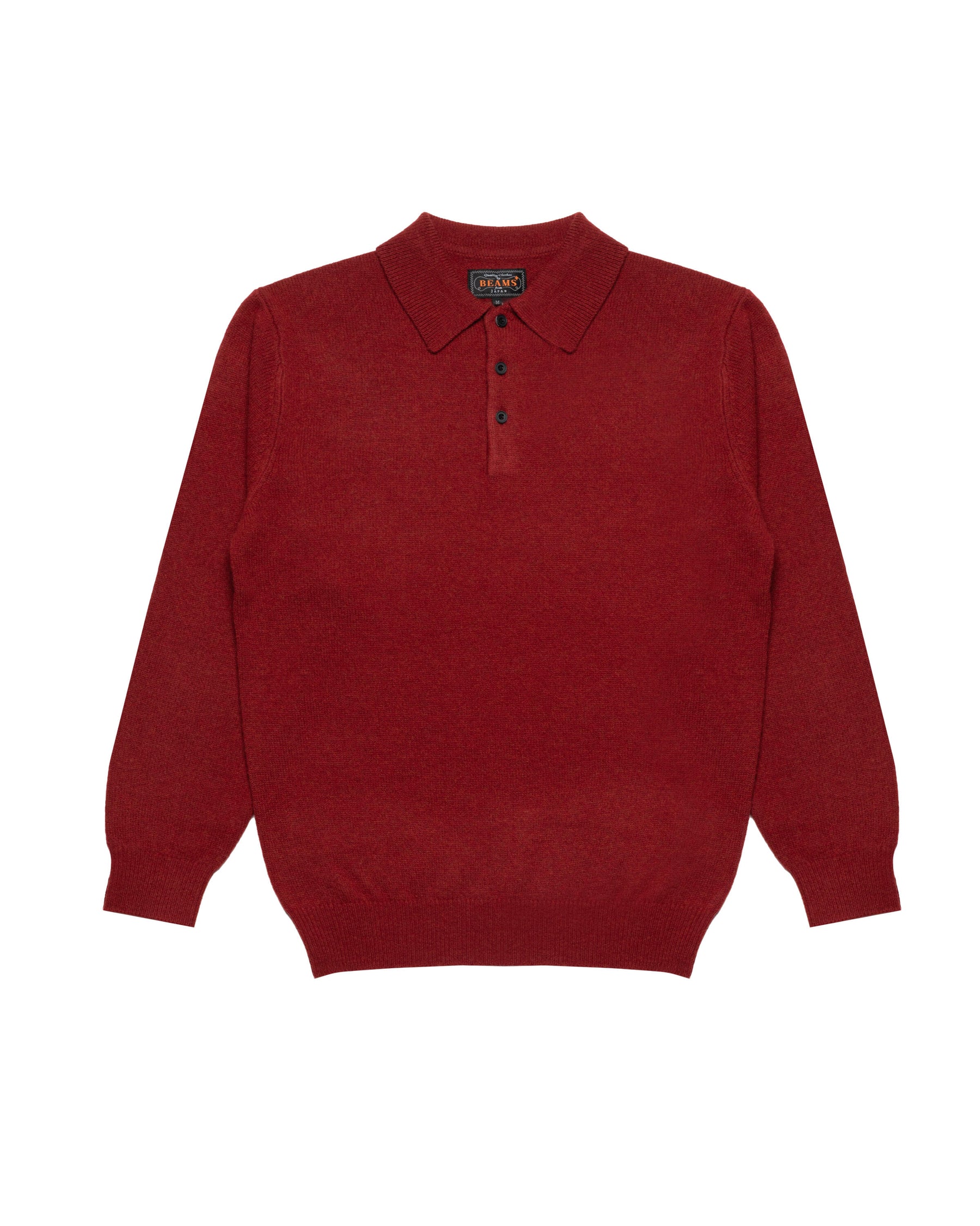 Beams+ Knit Polo 9G