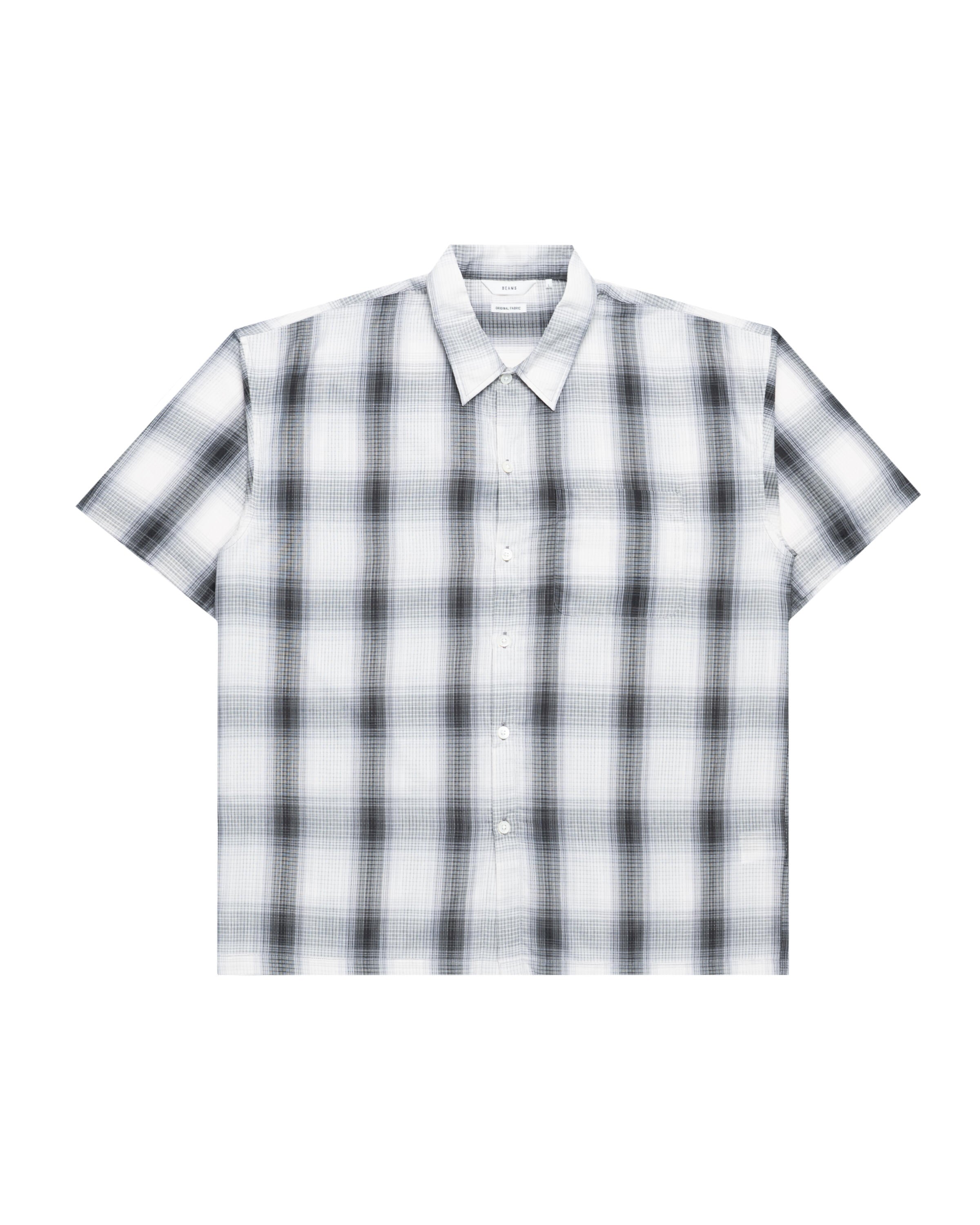Beams Ombre Check Shirt | 11011669803-01 | AFEW STORE