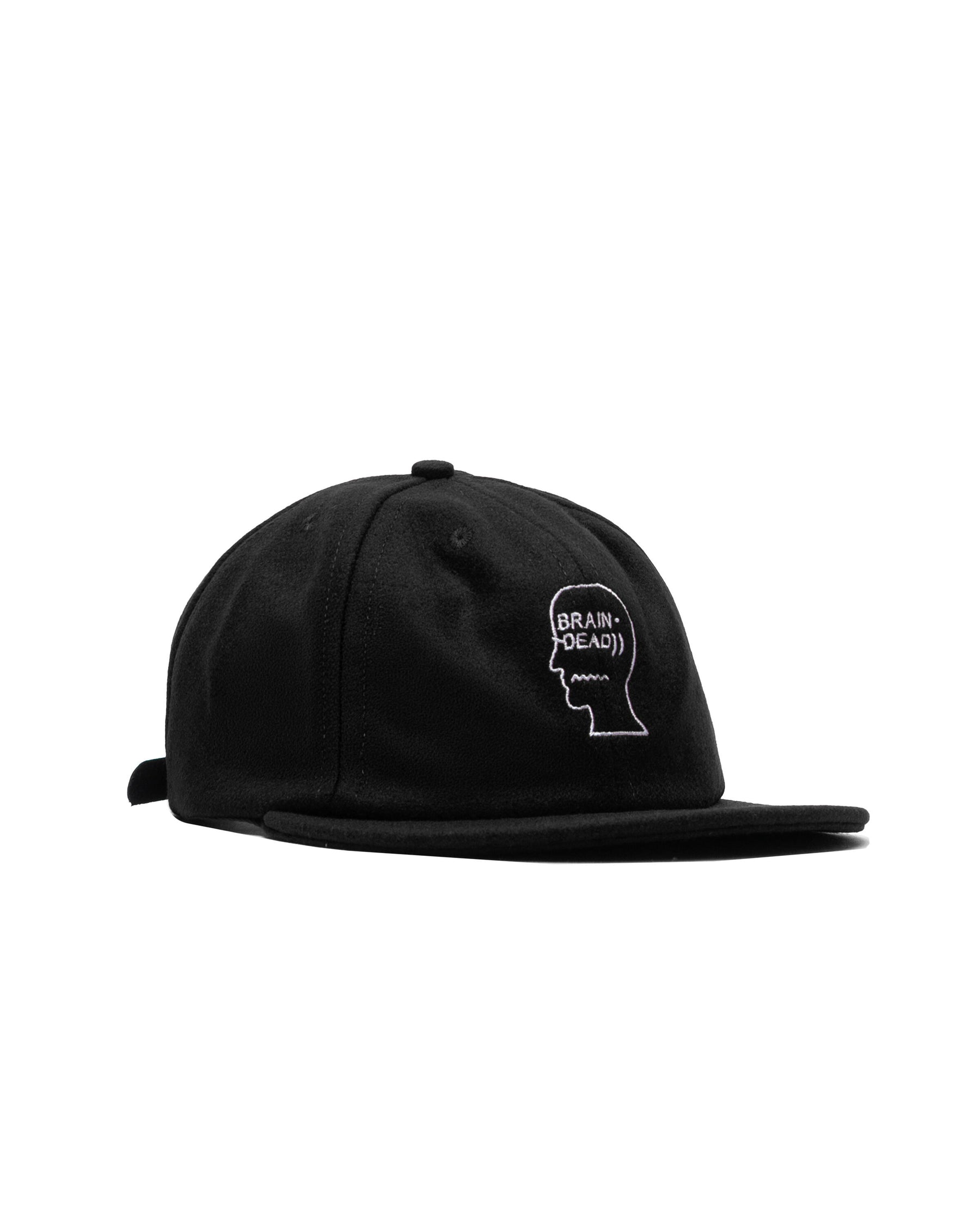 Brain Dead Flannel Classic Logohead 6 Panel Hat