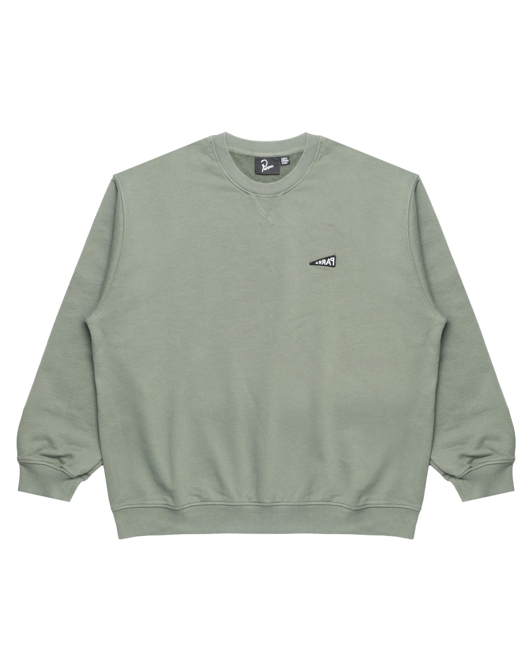 by Parra Flag logo crew neck sweatshirt