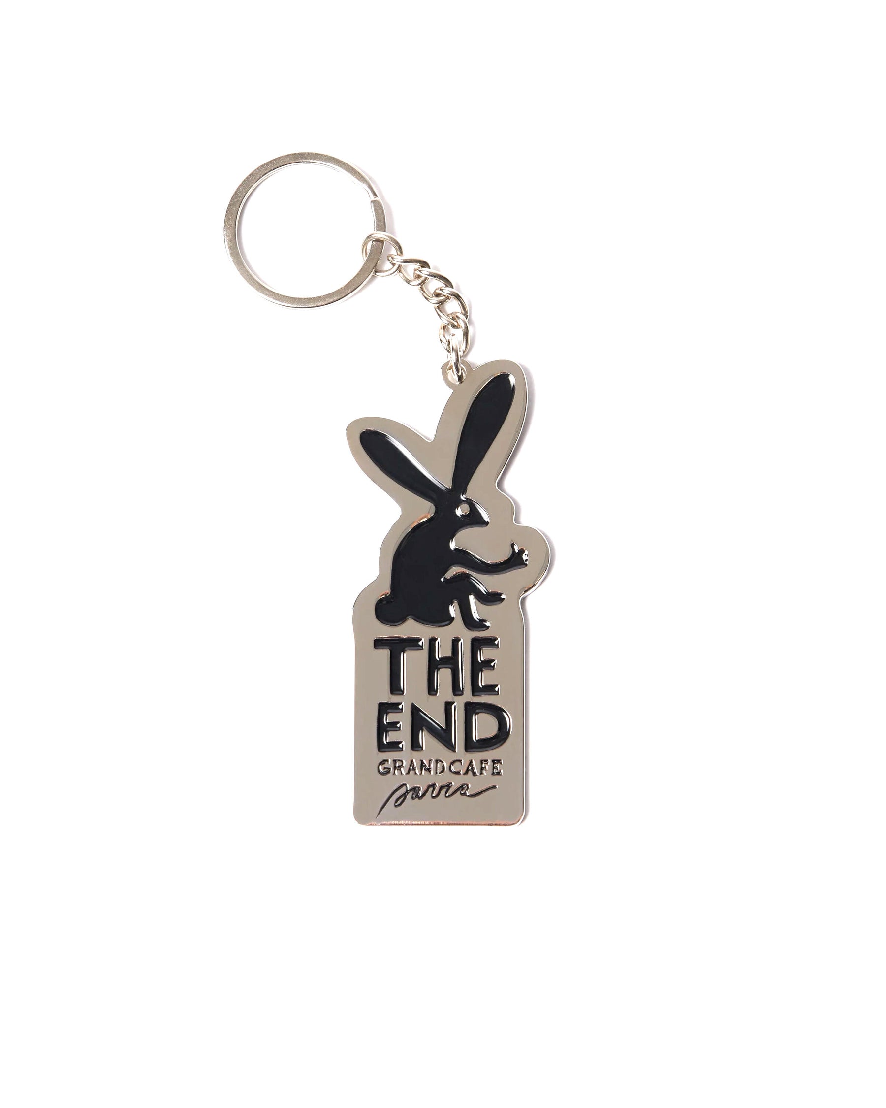 by Parra Grand cafe bunny key chain