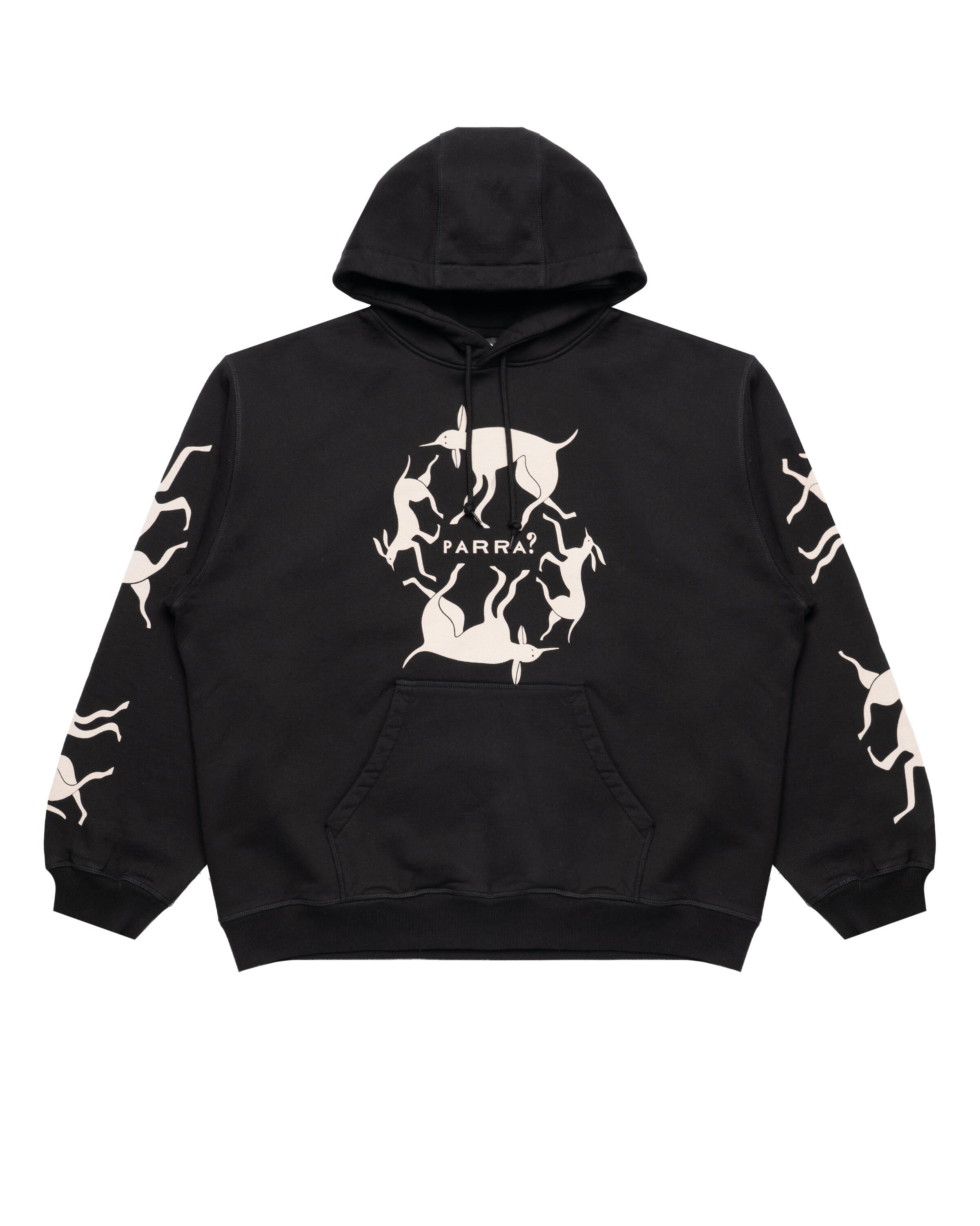 by Parra Non grand cafe hooded sweatshirt | 55230 | AFEW STORE