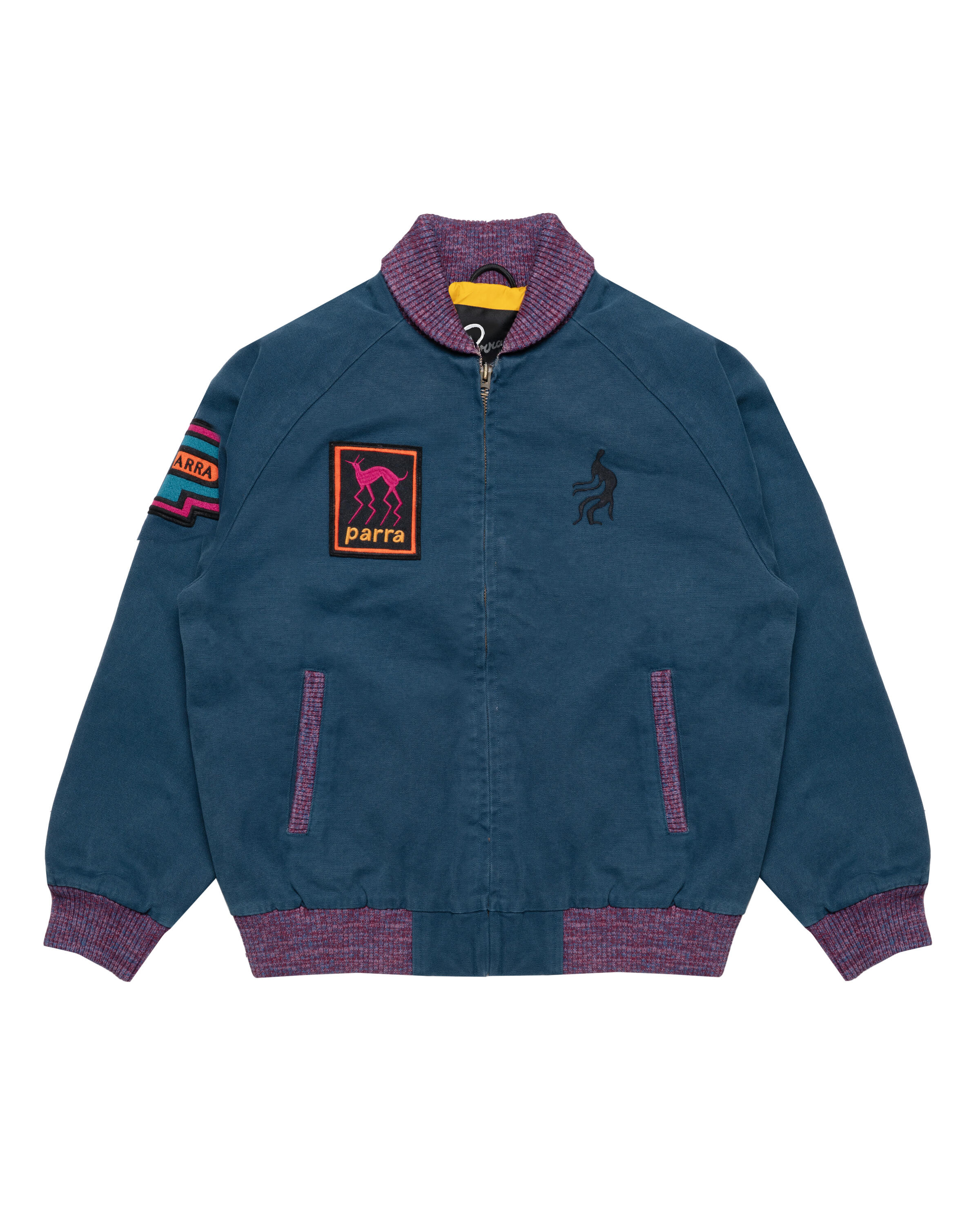 ジャケット PERSTEP FLYING HORSE VARSITY JACKET NA1286 0400019981430_AMERICANBEAUTY?