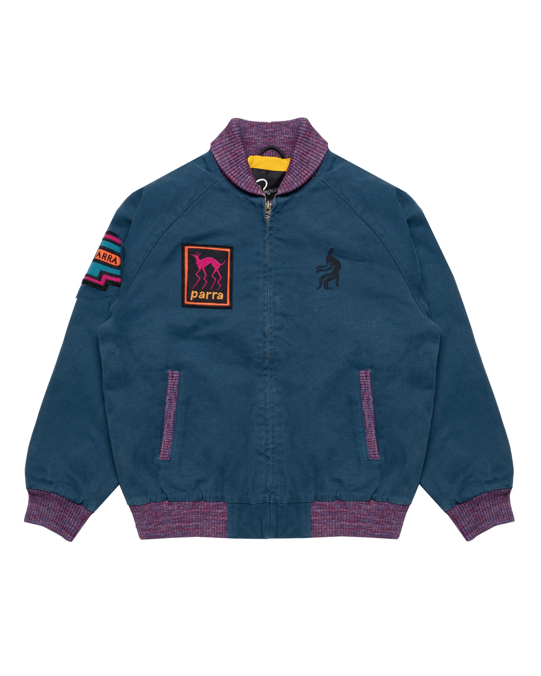 by Parra Skull stalker varsity jacket