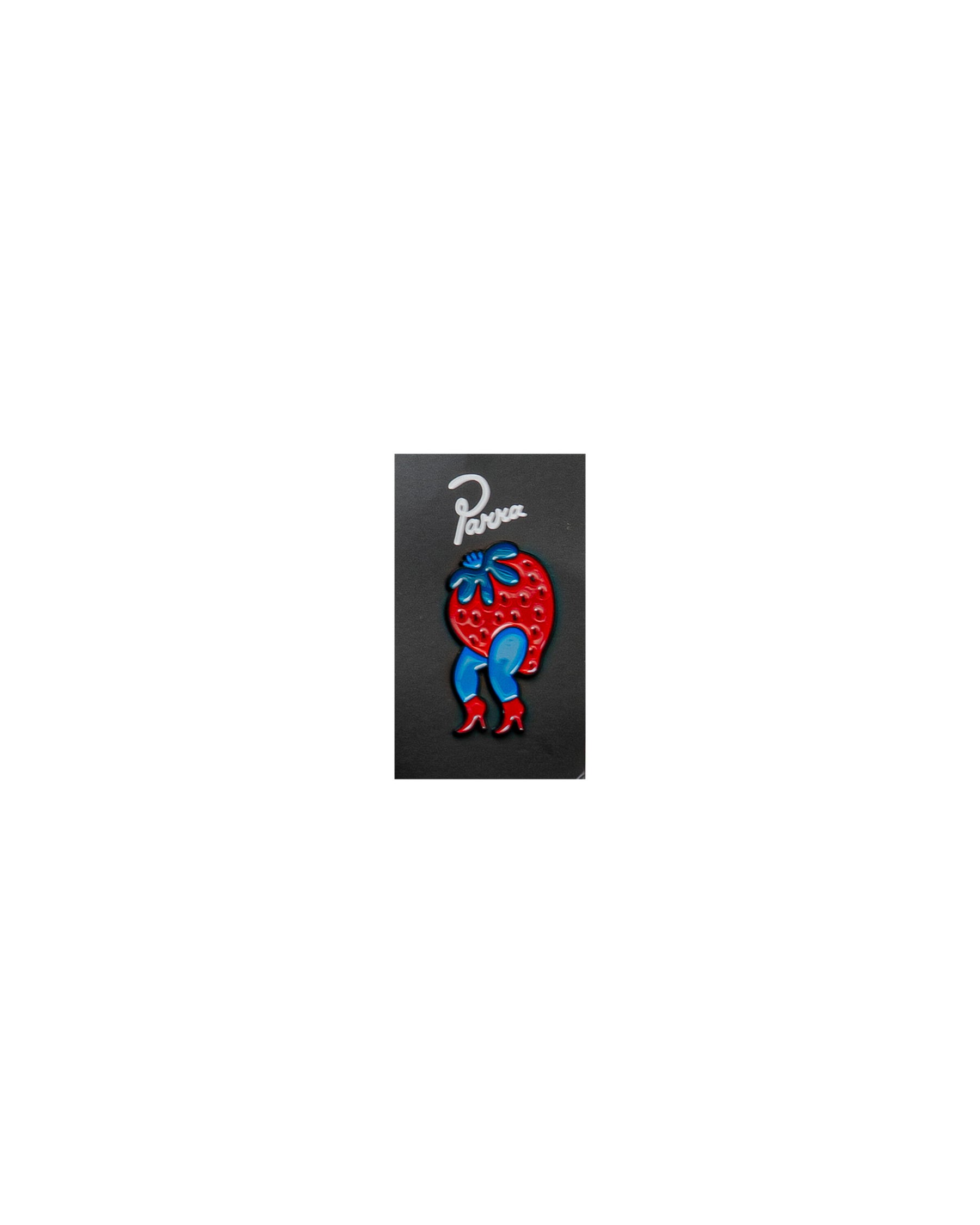 by Parra Stupid strawberry enamel pin