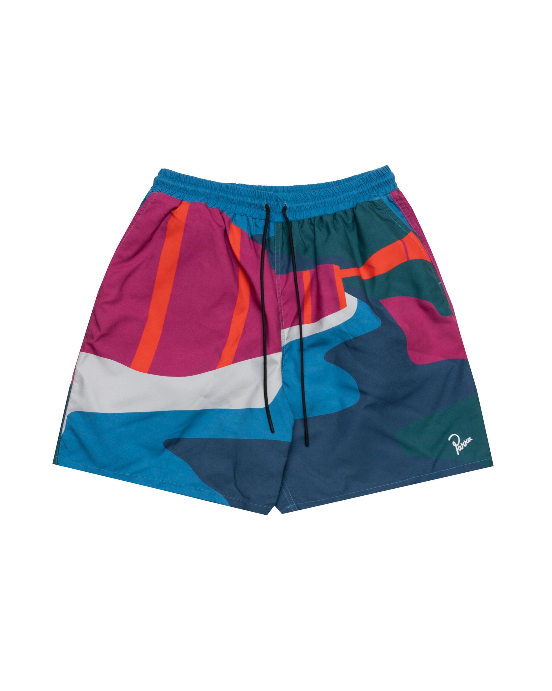 by Parra The festival fence swim shorts