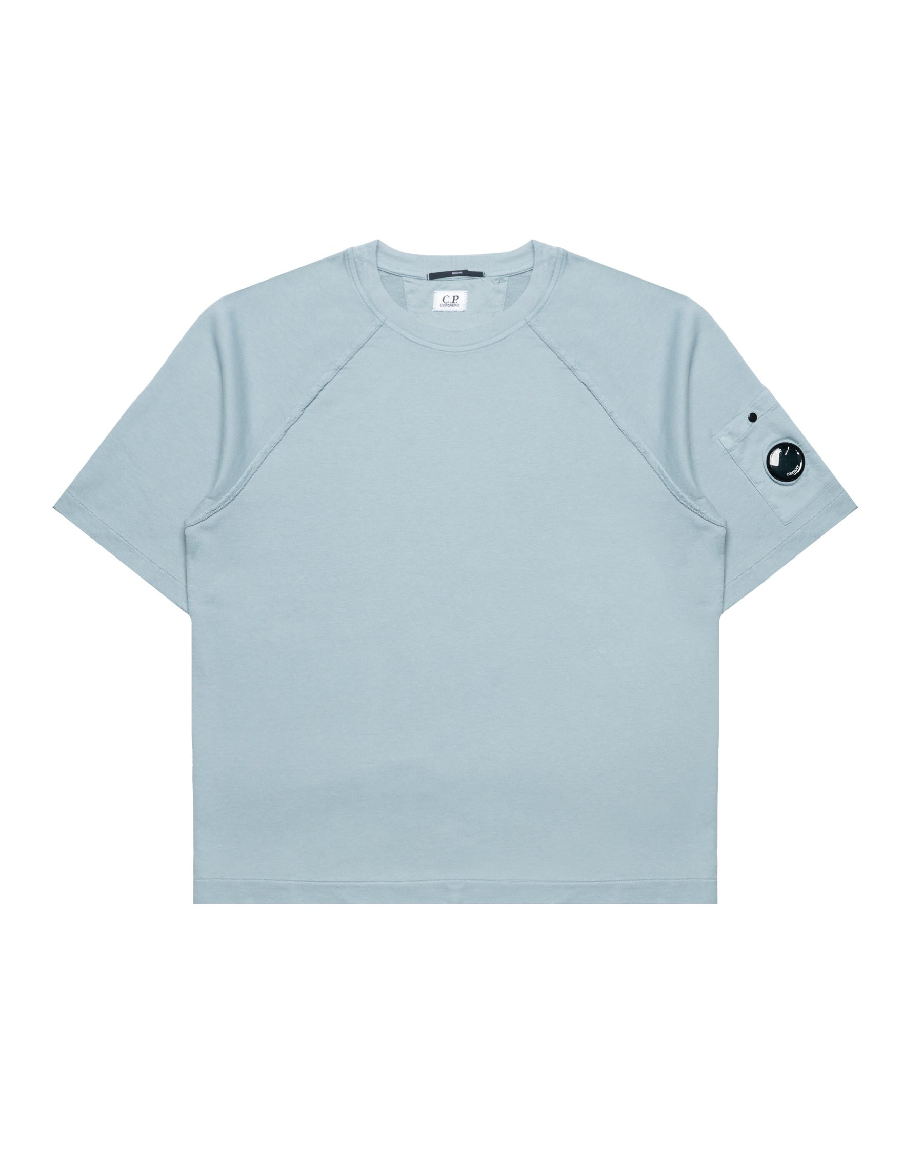 C.P. Company LIGHT FLEECE SHORT SLEEVE SWEATSHIRT