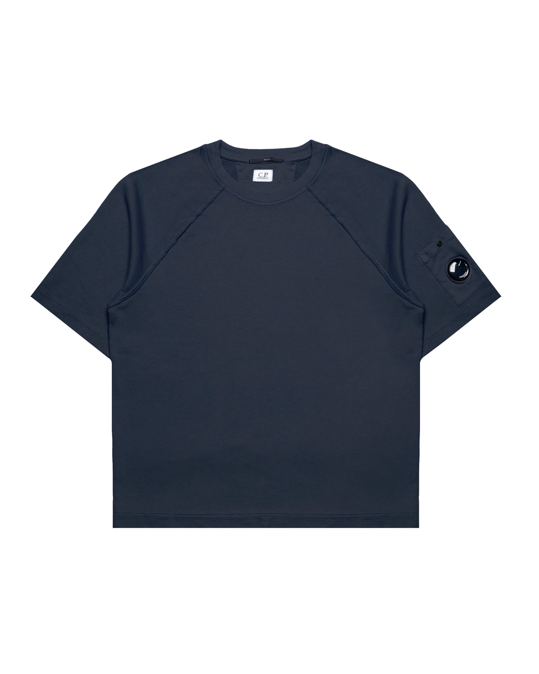 C.P. Company LIGHT FLEECE SHORT SLEEVE SWEATSHIRT