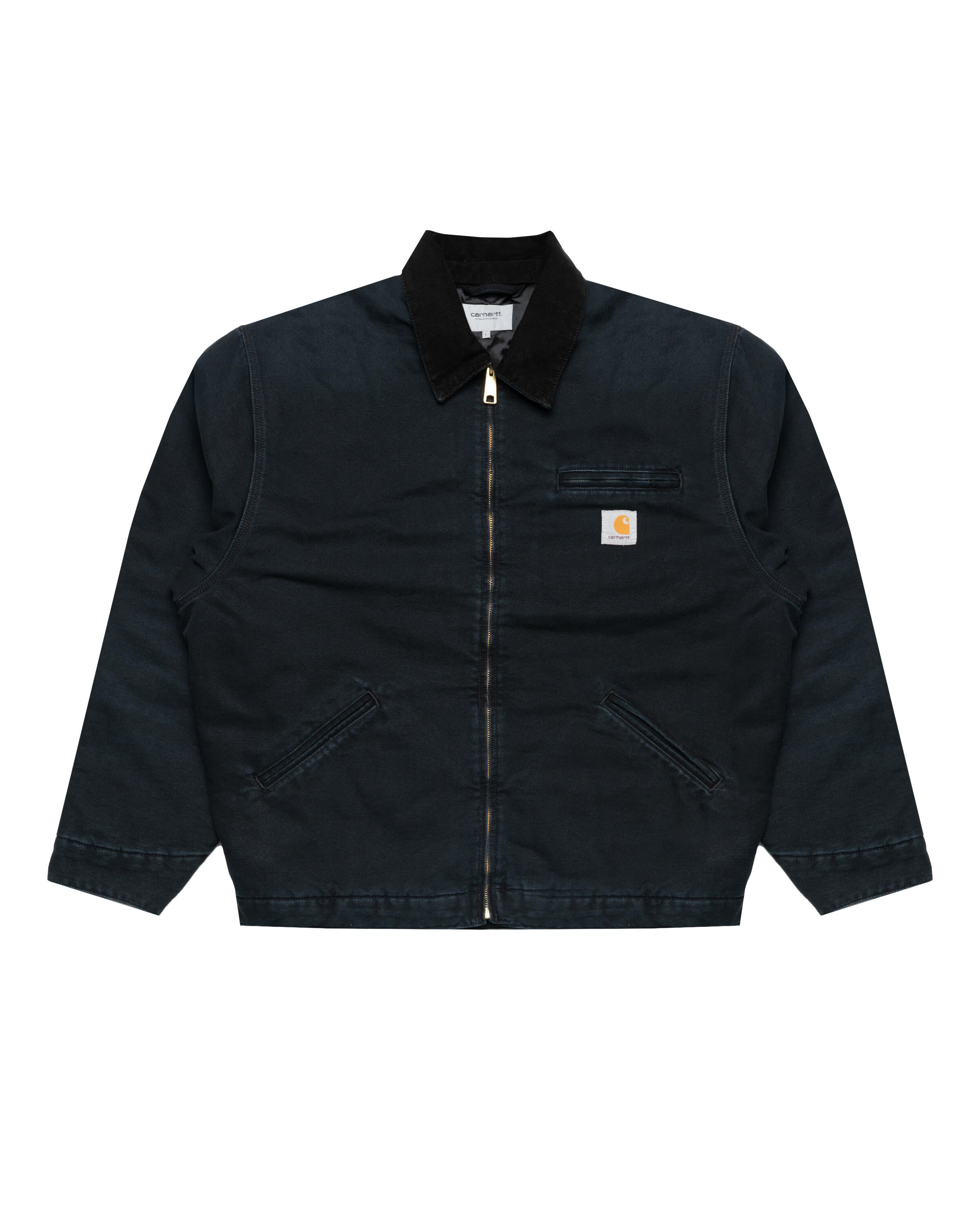 アウターその他 Carhartt WIP Organic Cotton Detroit Jacket Black Aged Winter Carhartt WIP OG Detroit Jacket (Winter) | Black (aged canvas