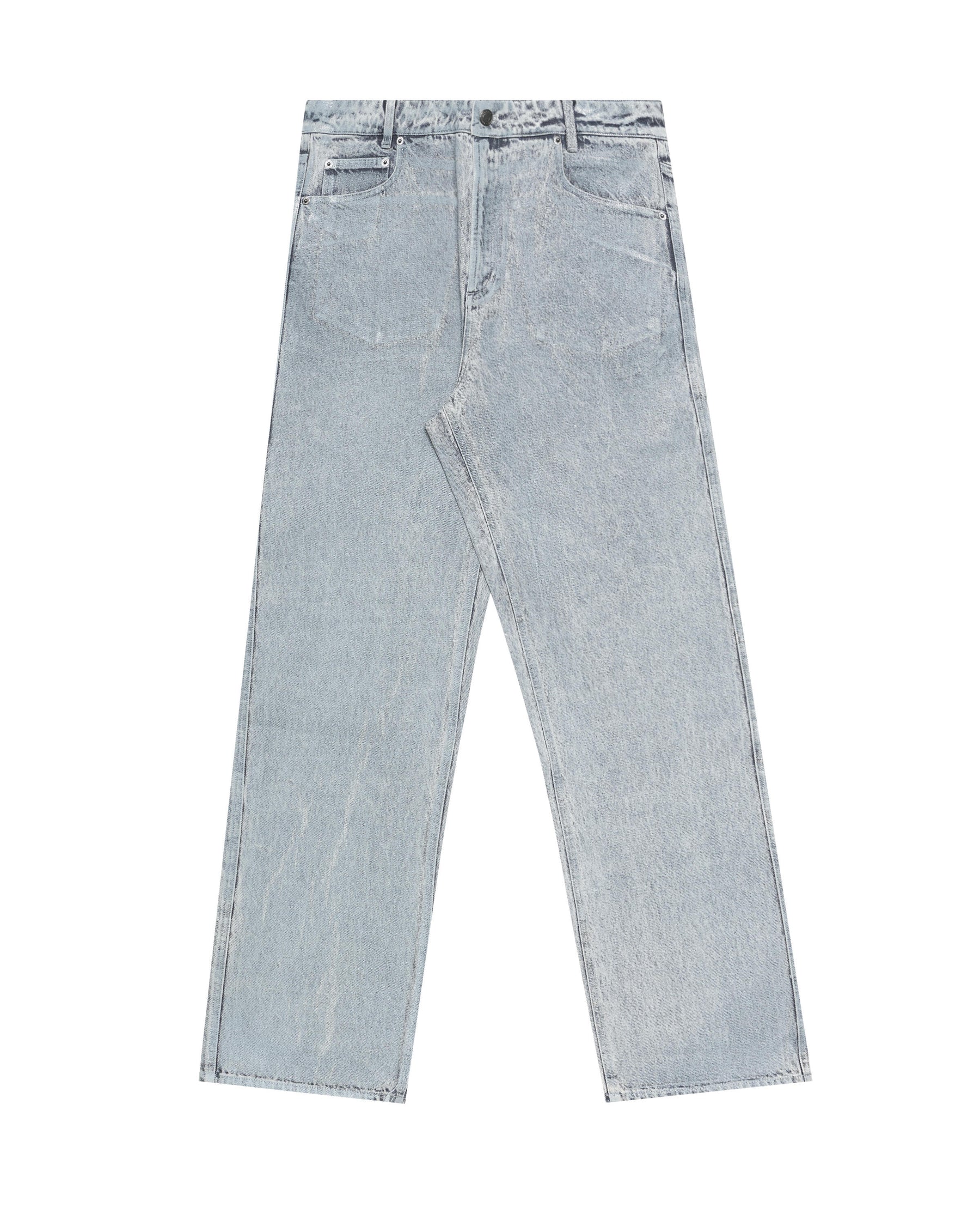 Daily Paper Amba Wax relaxed Jeans