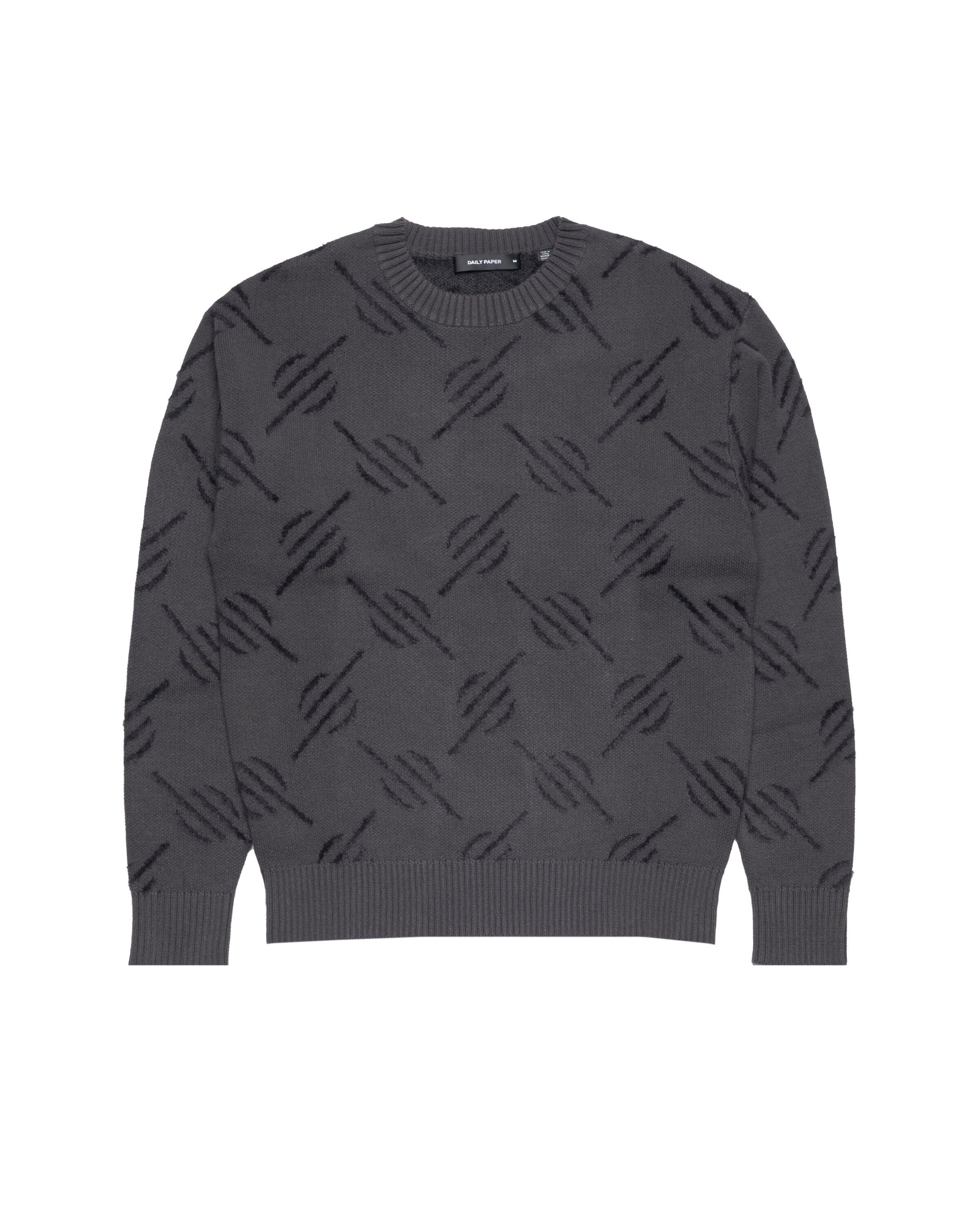 Daily Paper tevin monogram knit sweater