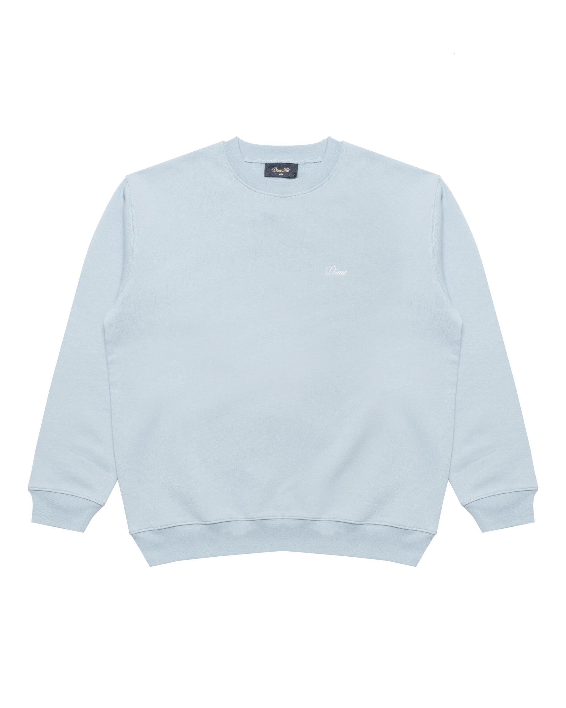 Dime Cursive Small Logo Crewneck