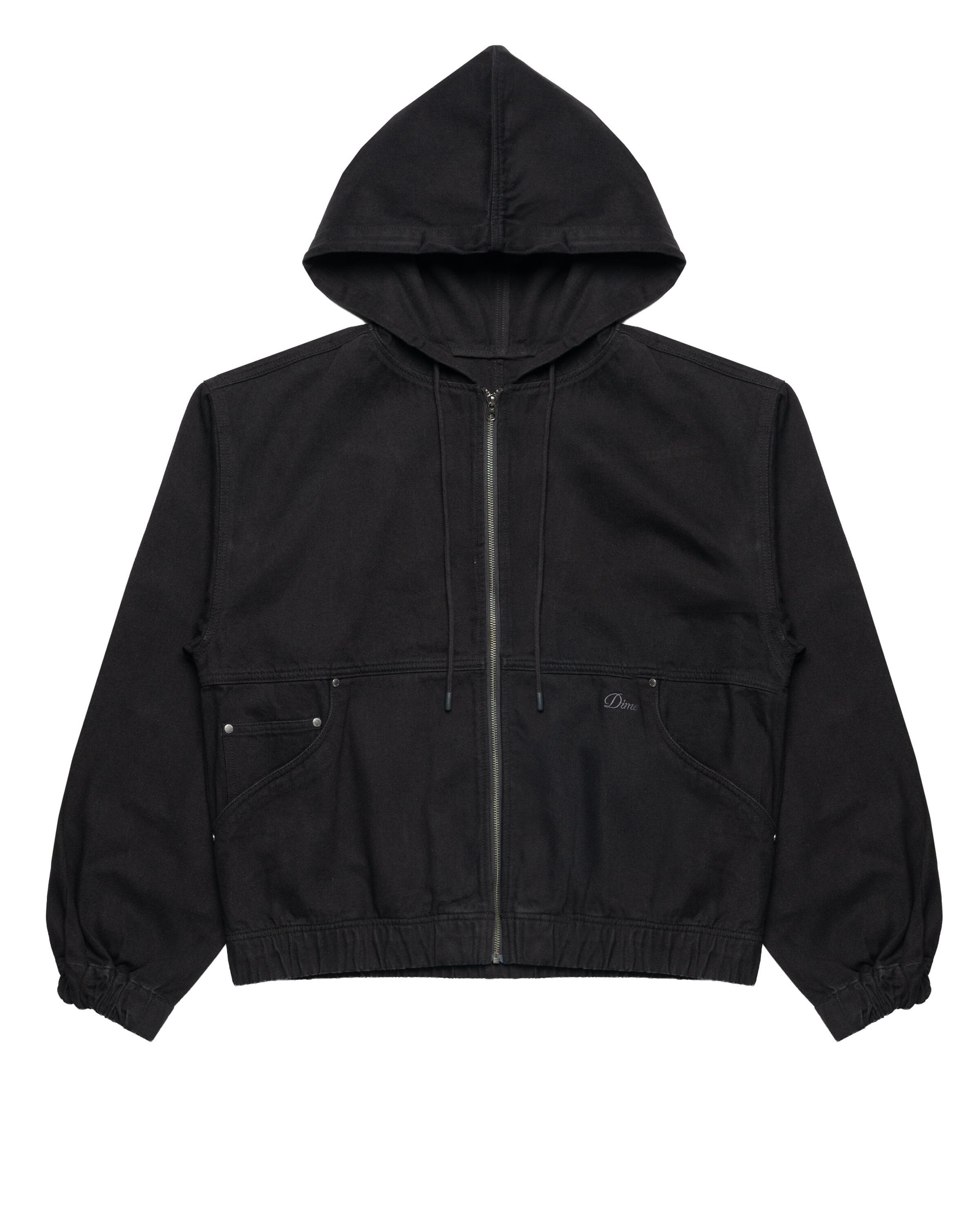 Dime Hooded Denim Jacket