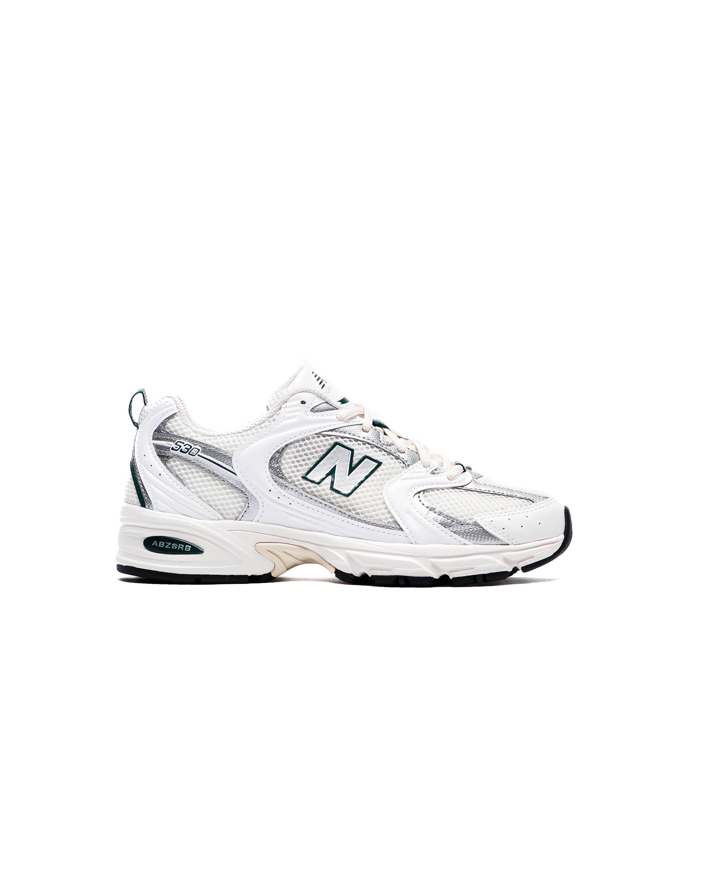 ★New Balance★ New Balance 530 Unisex Sneakers MR530SX New Balance 530 Sneakers in Sea Salt White/Marsh Green