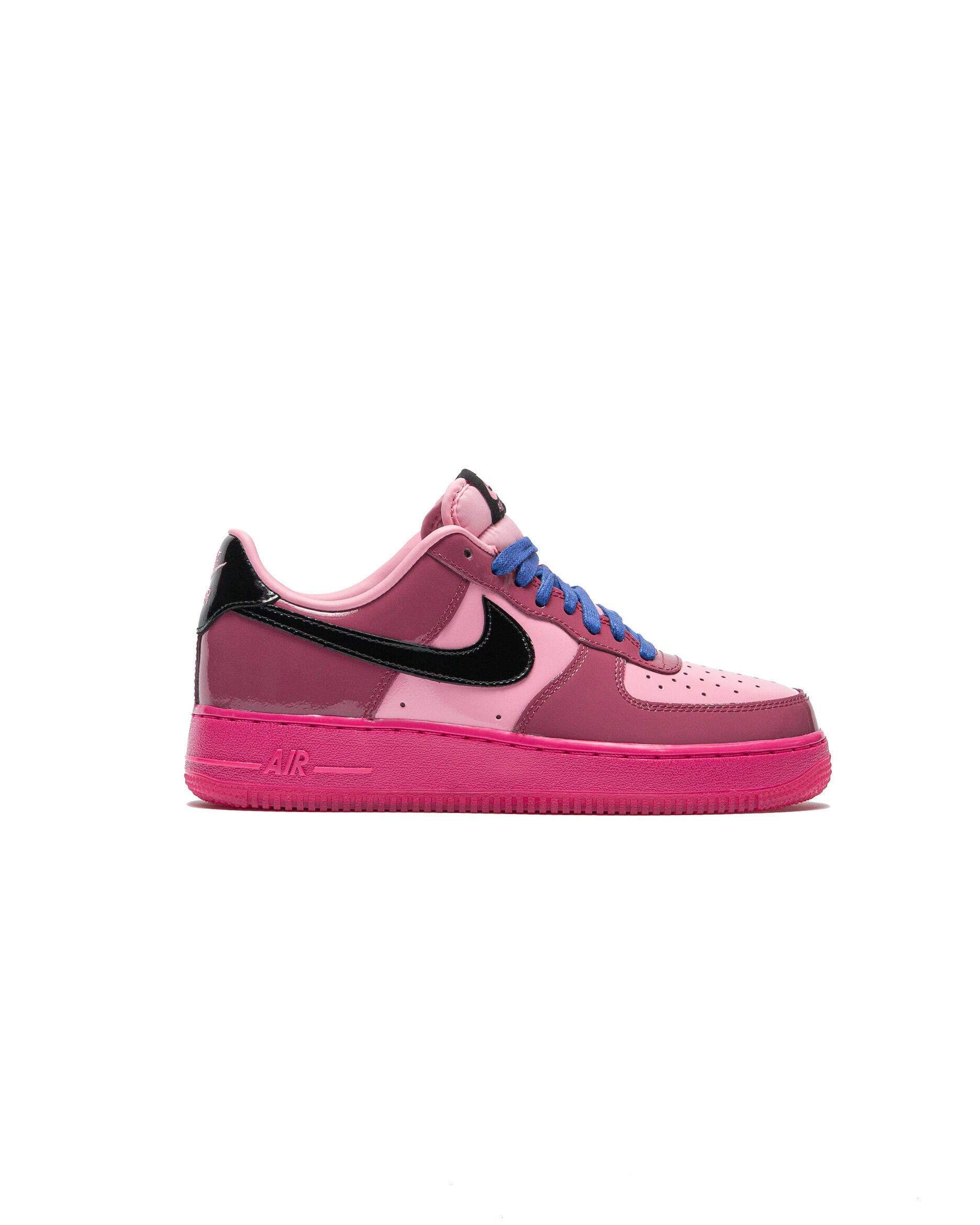 pink and black air force 1s