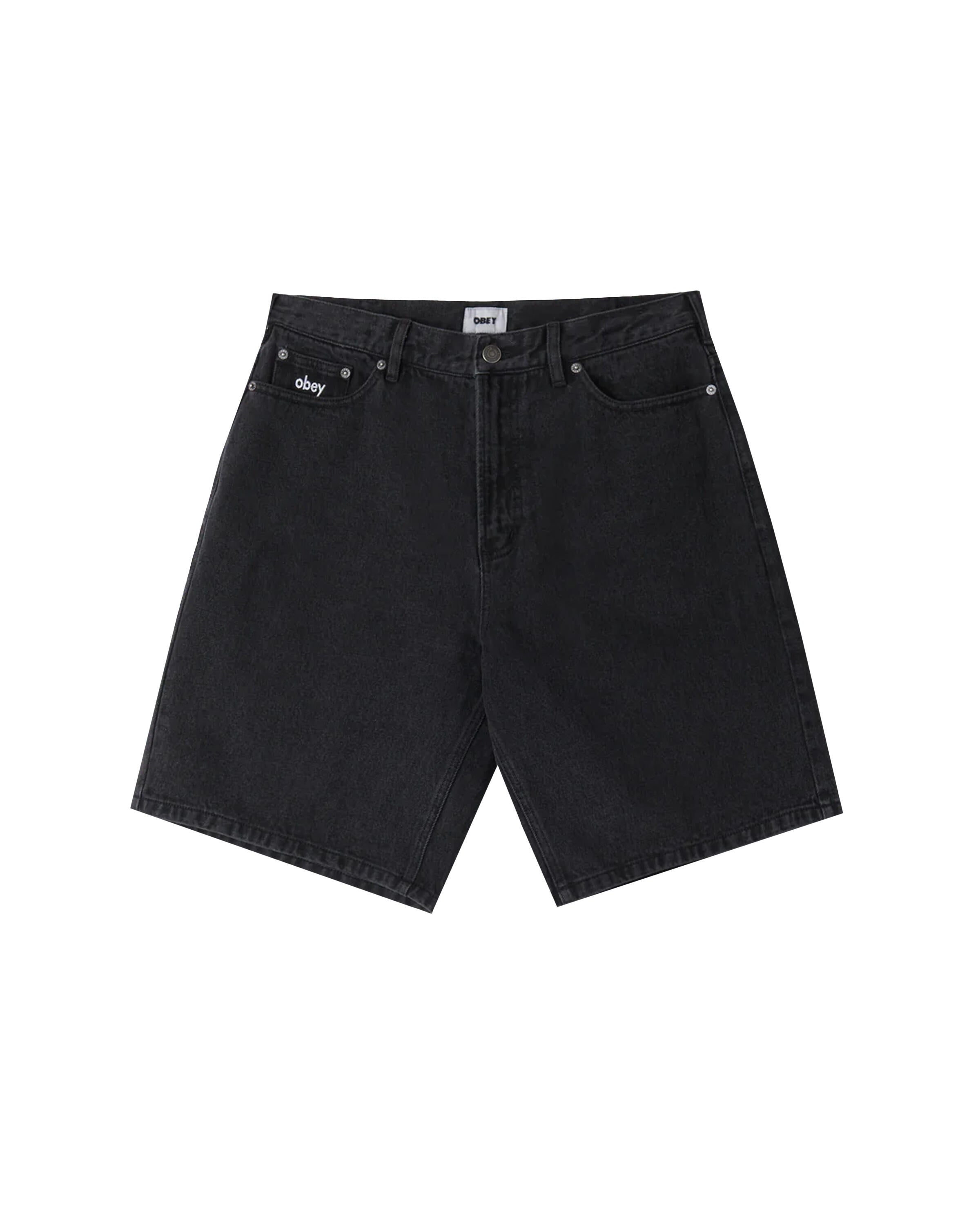 Supreme 25SS Baggy Denim Short Black 34