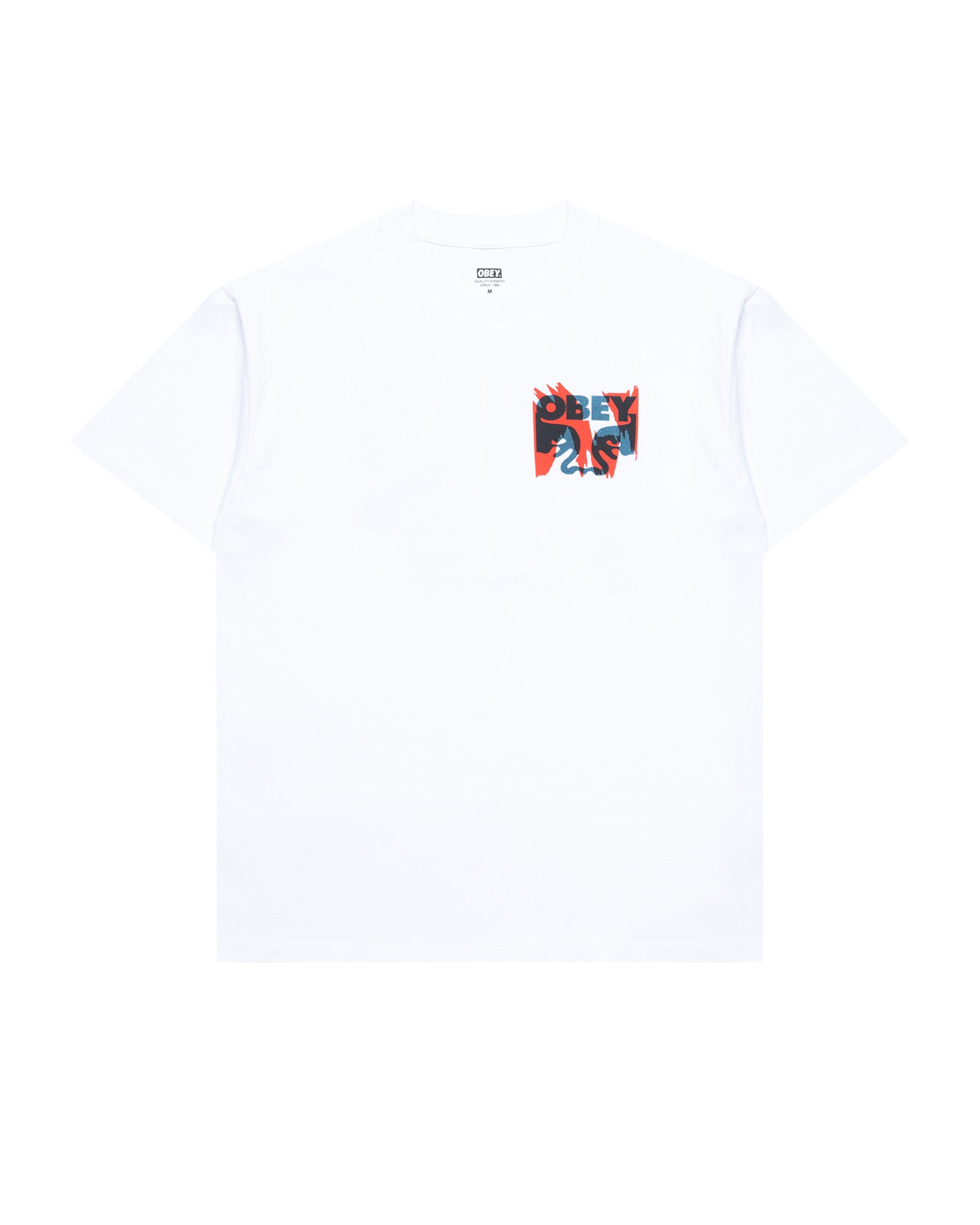 Obey torn posters icon tee