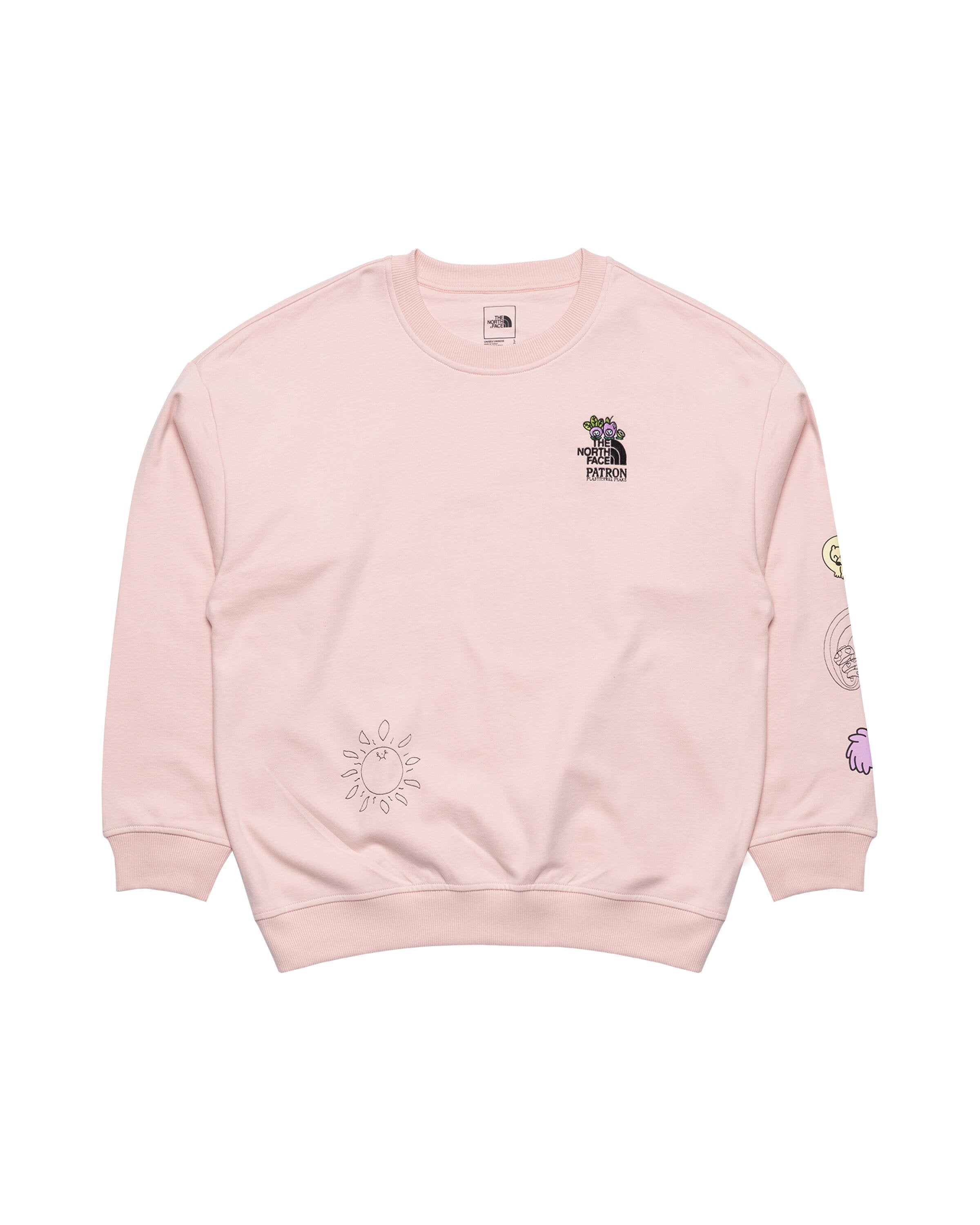 The North Face x Patron Plasticfree Peaks Oversized Crew