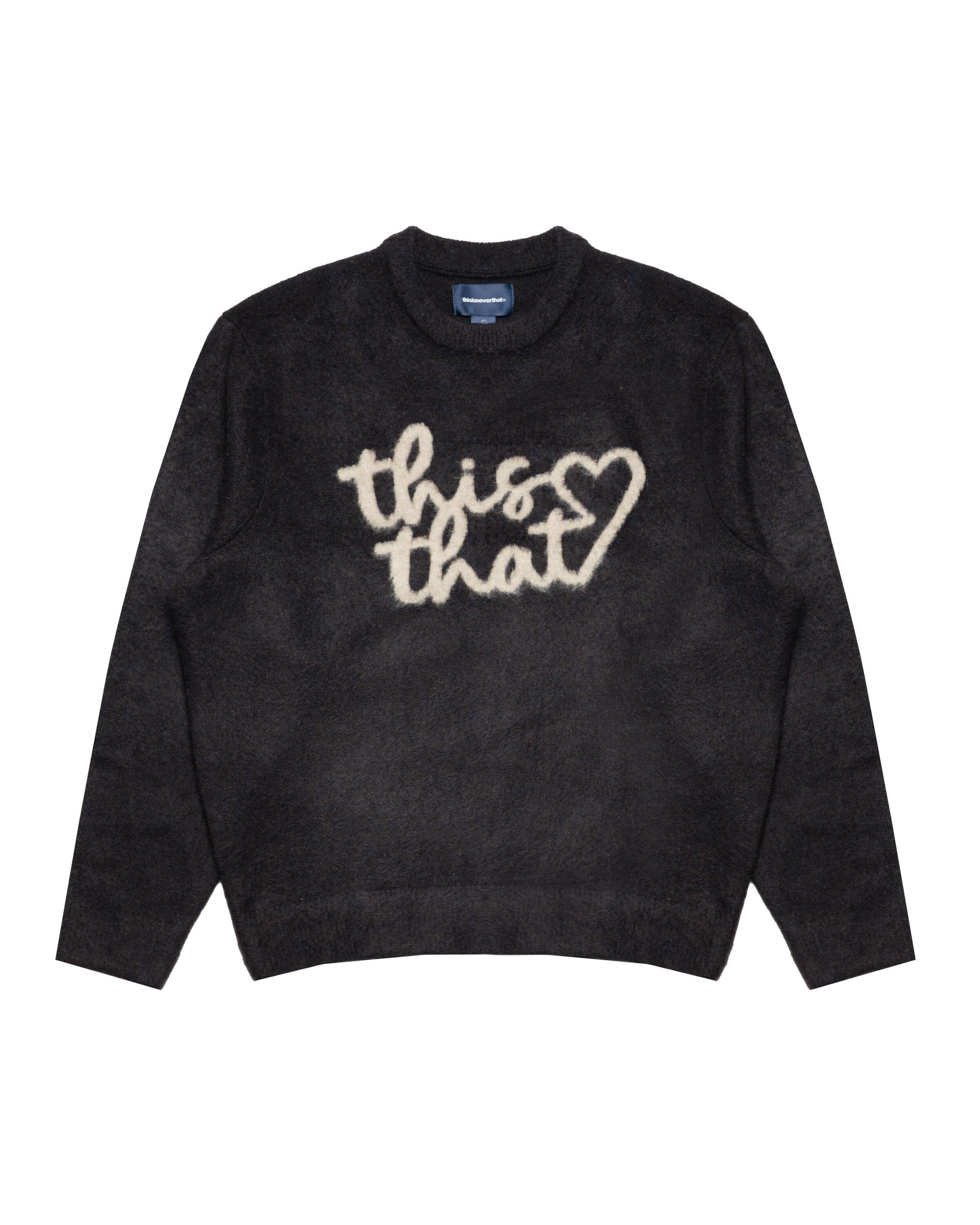 Thisisneverthat Heart Logo knit Sweater