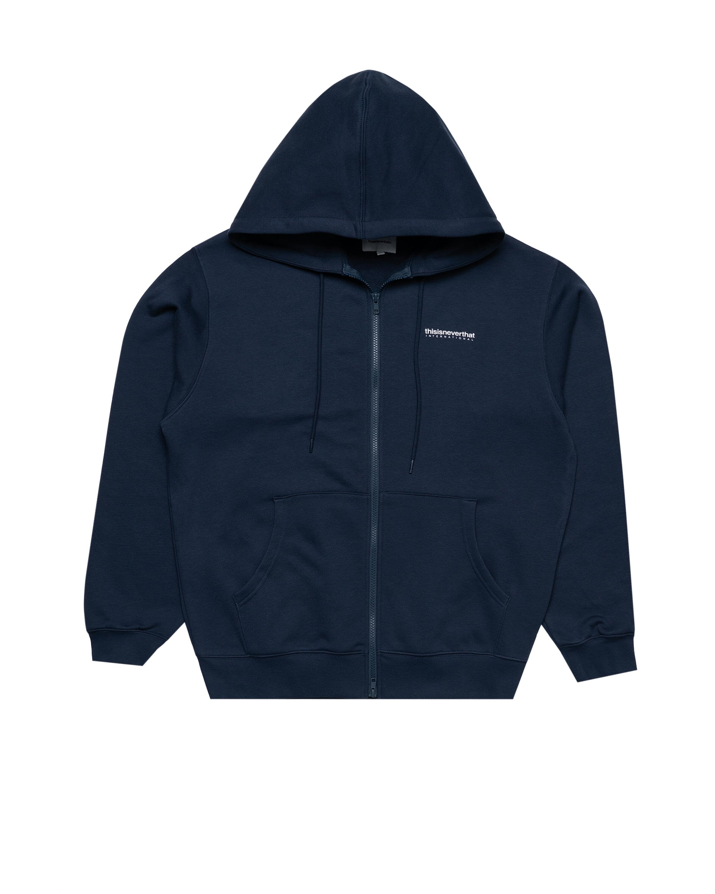 thisisneverthat INTL. Logo Zip Up Hoodie | TN251TSWHZ02