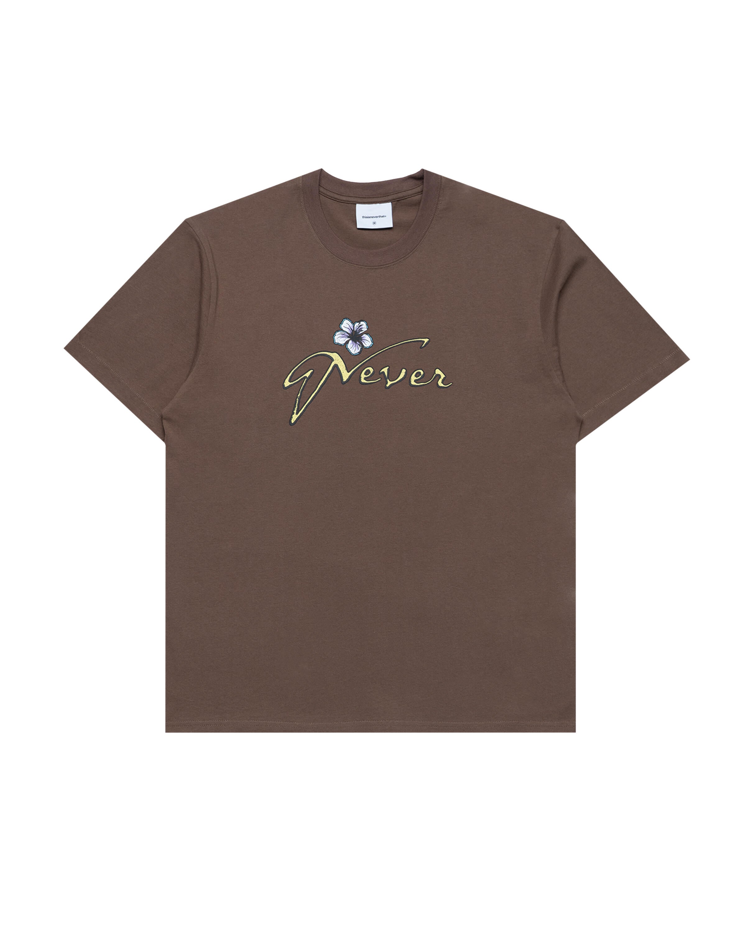 ★thisisneverthat★ Tropical Never Tee Brown TN251TTSST28BRN thisisneverthat Tropical Never Tee | TN251TTSST28 | AFEW STORE