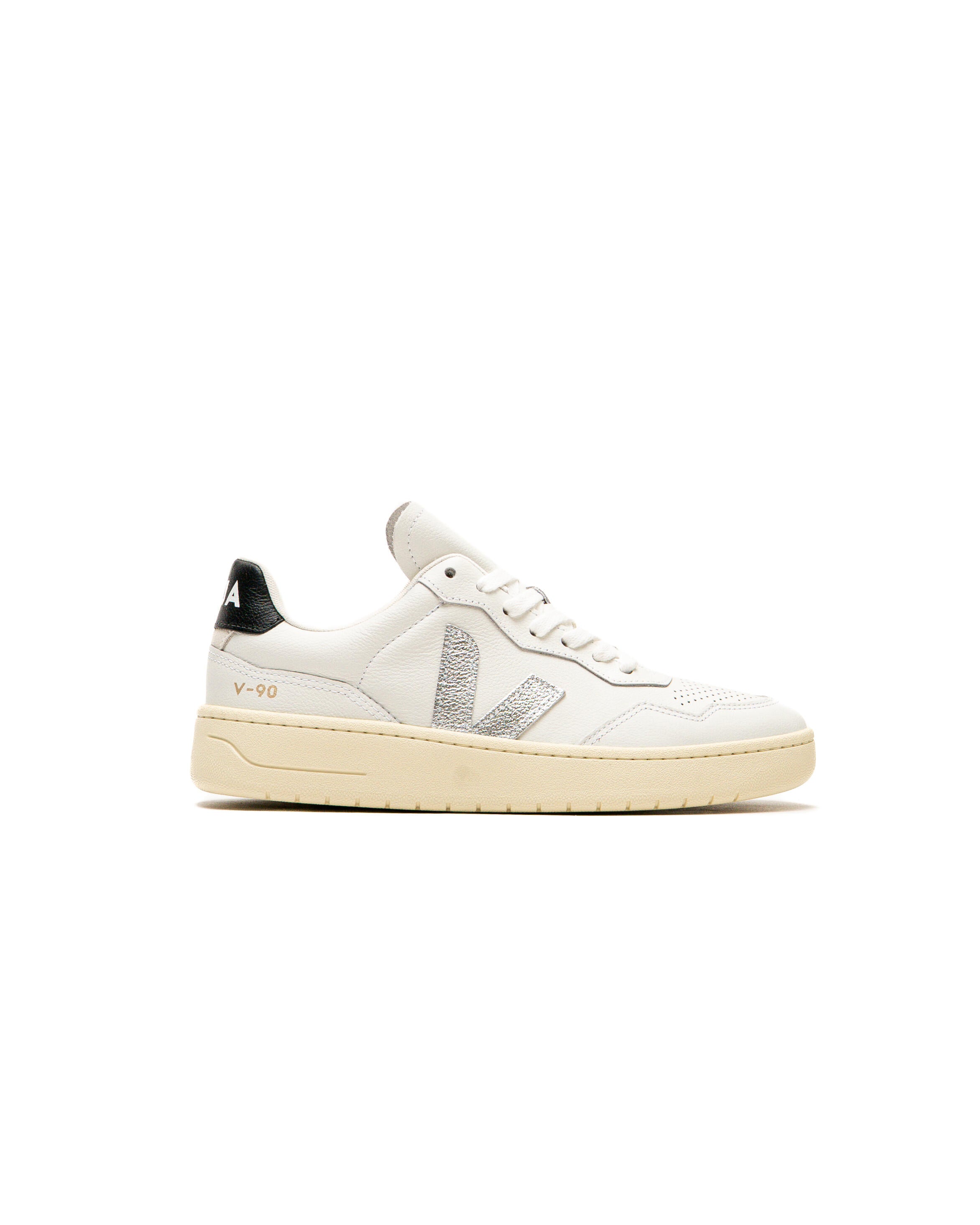 スニーカー VEJA FW23 SNEAKER V-10 (VX0702901_WHTBLK) veja-sneakers-v-10-vegan-white