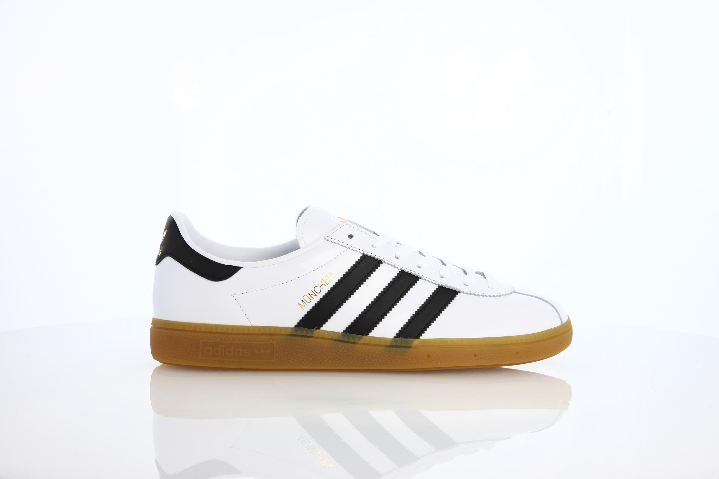 adidas munchen black white gum