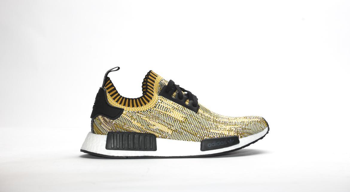 adidas Originals Nmd R1 Boost Runner Primeknit "Black n Yellow"