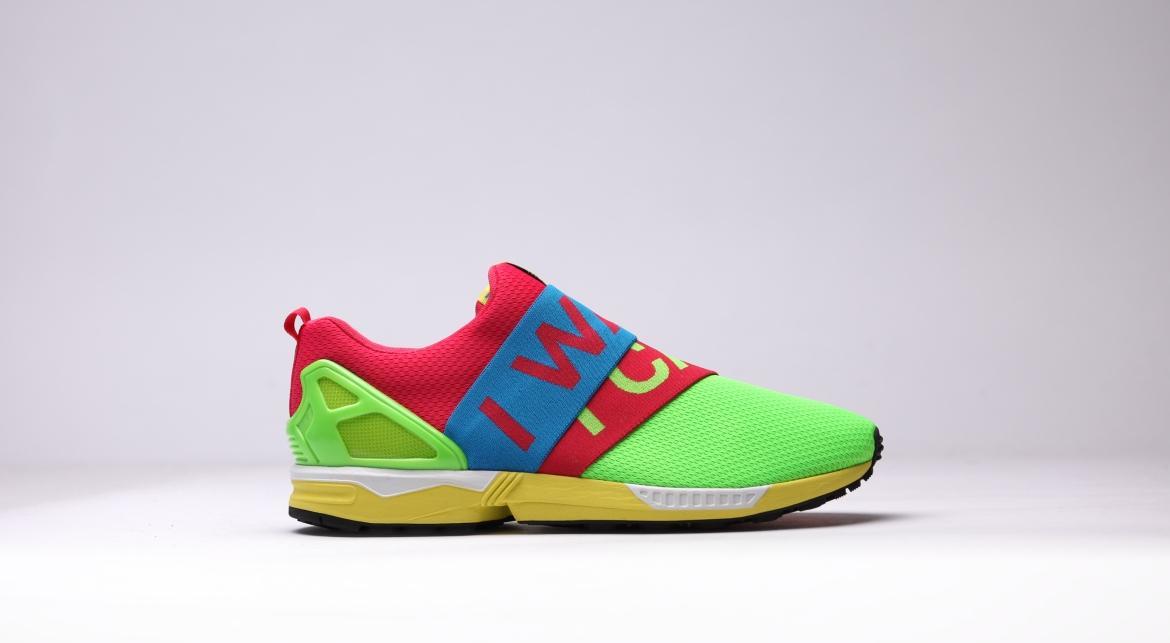 adidas Originals ZX Flux Slip On "solar Green"