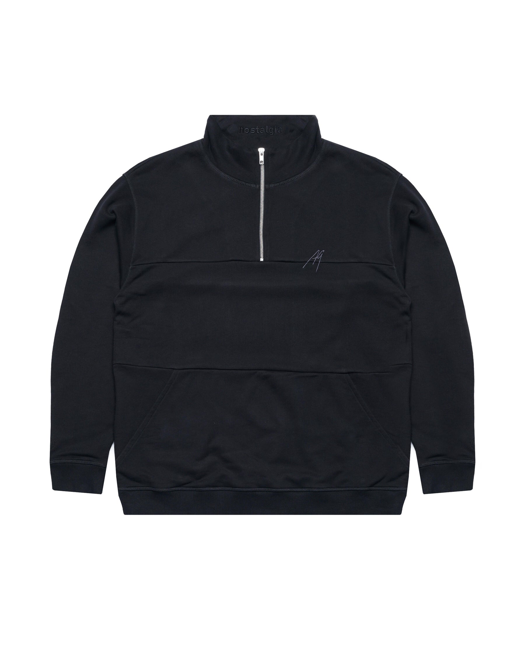 Afew Goods Nostalgia Zip Sweater "Black"