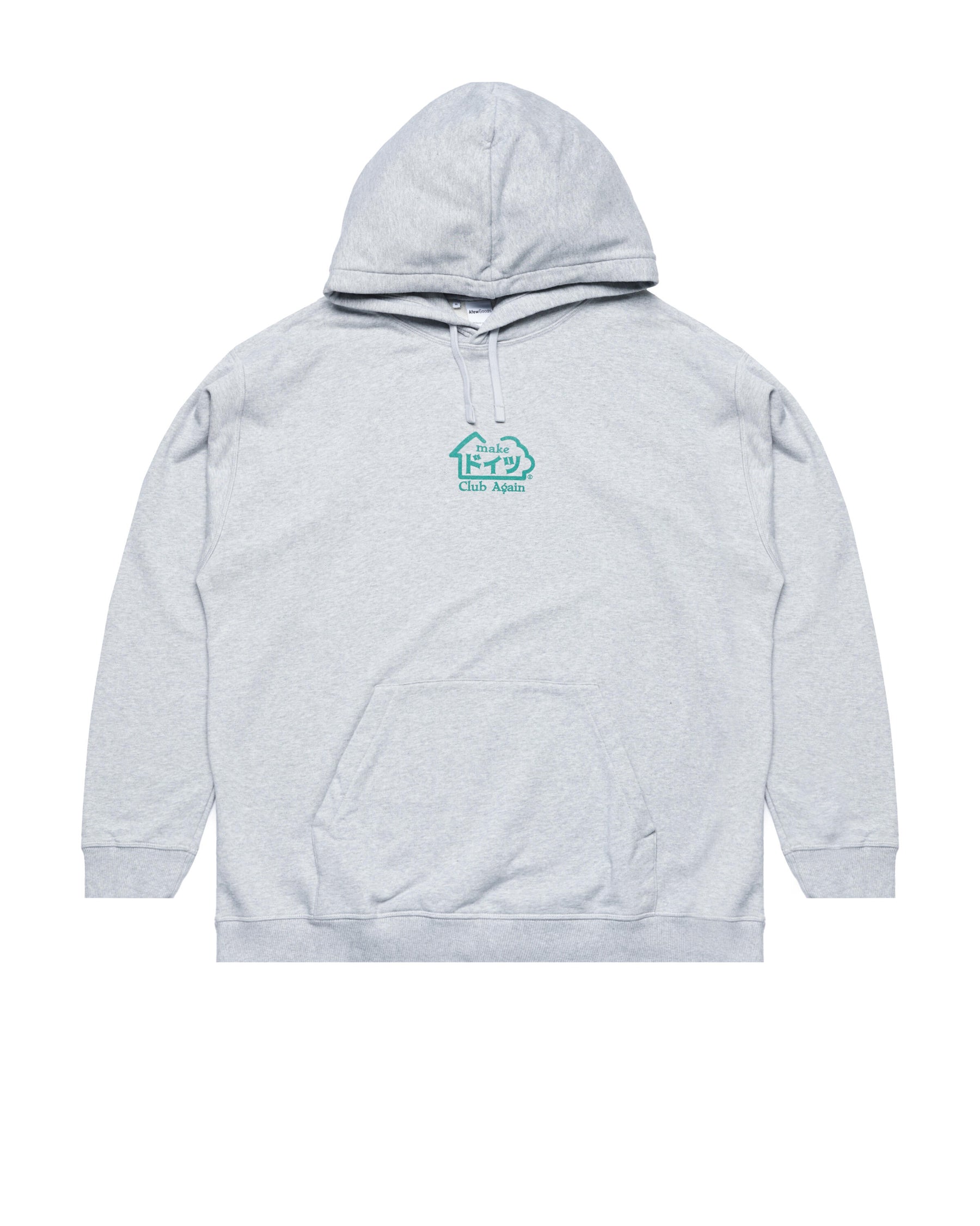 Afew Goods x ATONE CLUB AGAIN HOODIE "GREY"