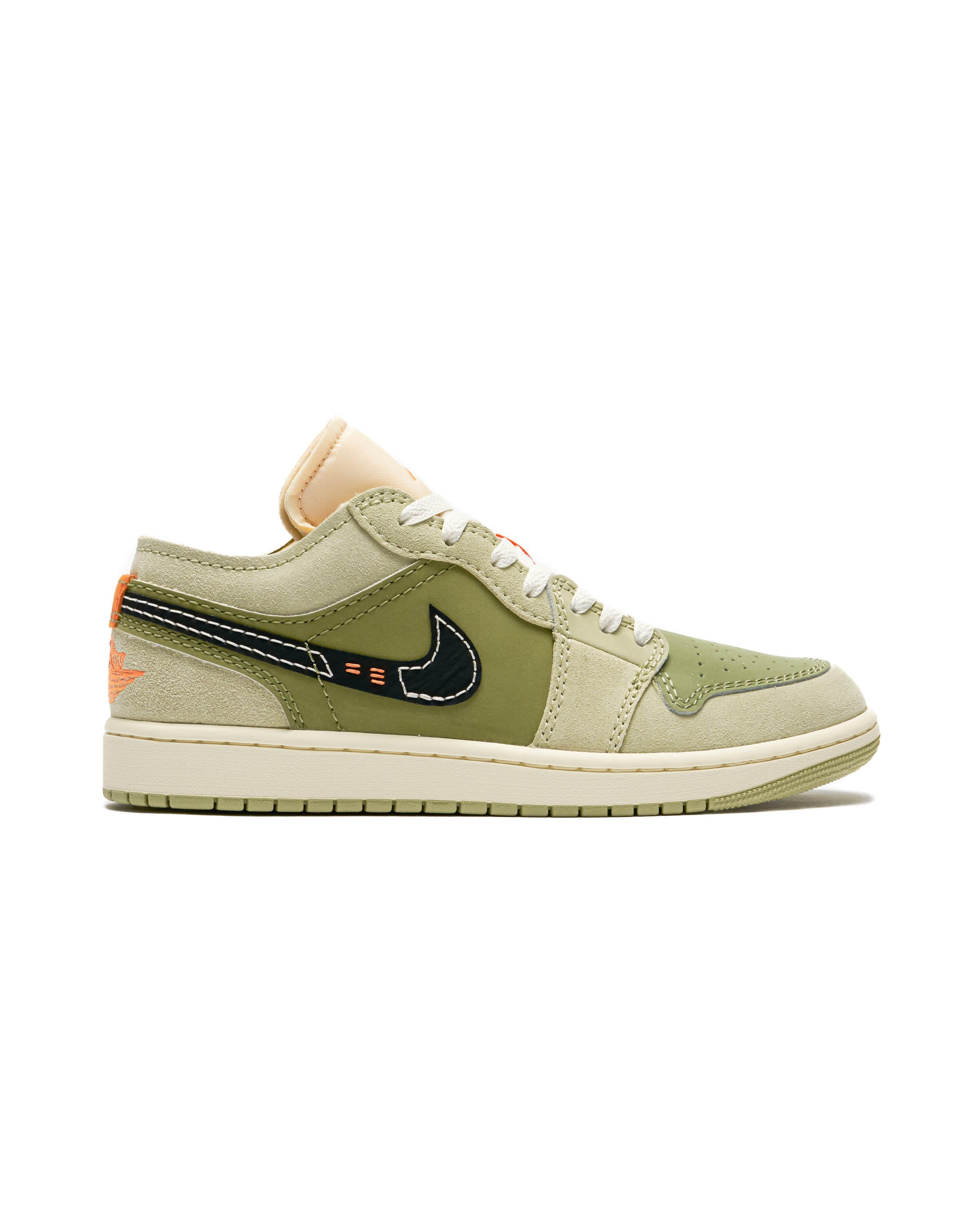 商品画像：New Nike Air Jordan 1 Low Craft SE Light Olive Green Shoes 4