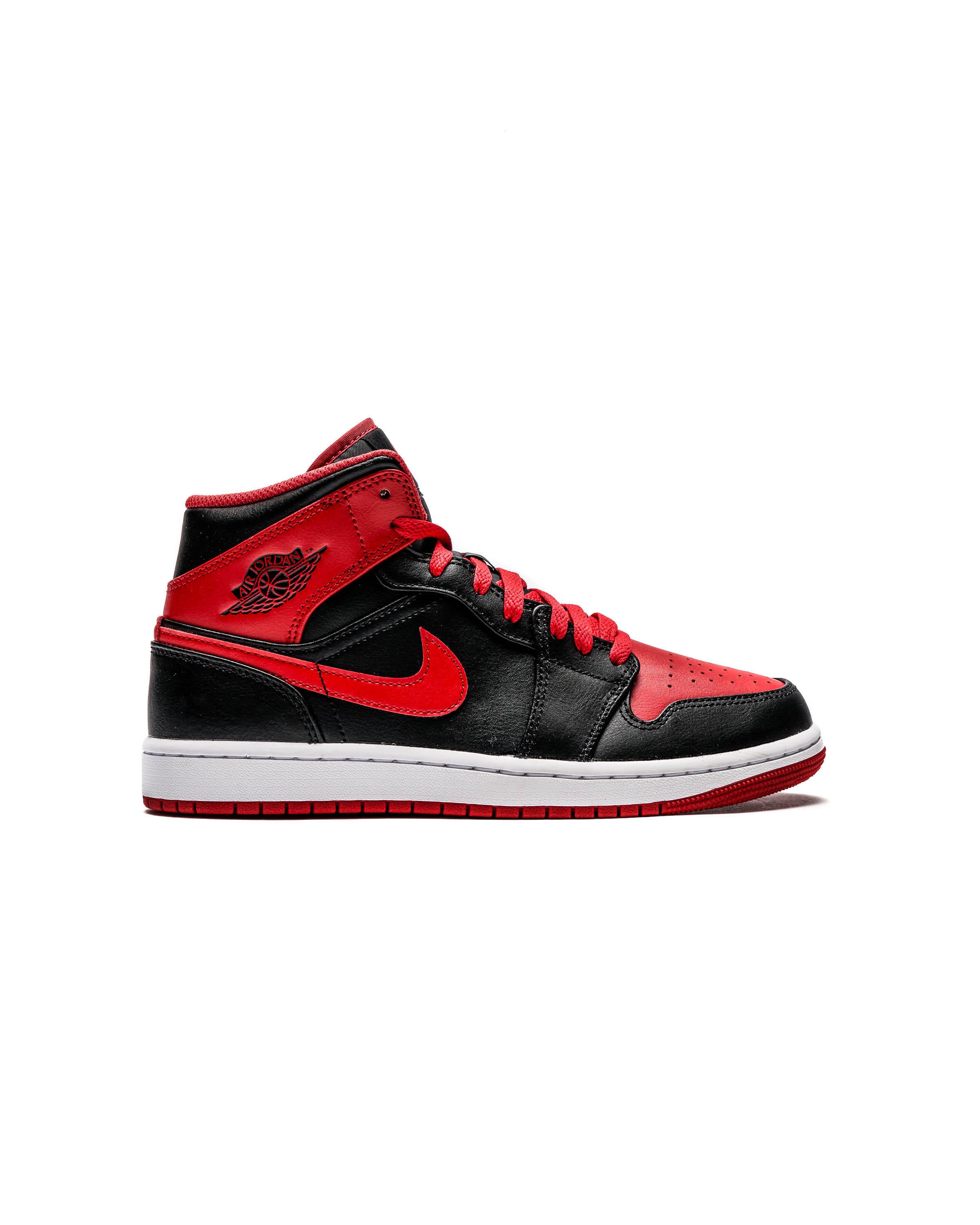 AIR JORDAN 1 MID W サイズ27.5cm Black&Red美品 air-jordan-1-mid-black-fire-