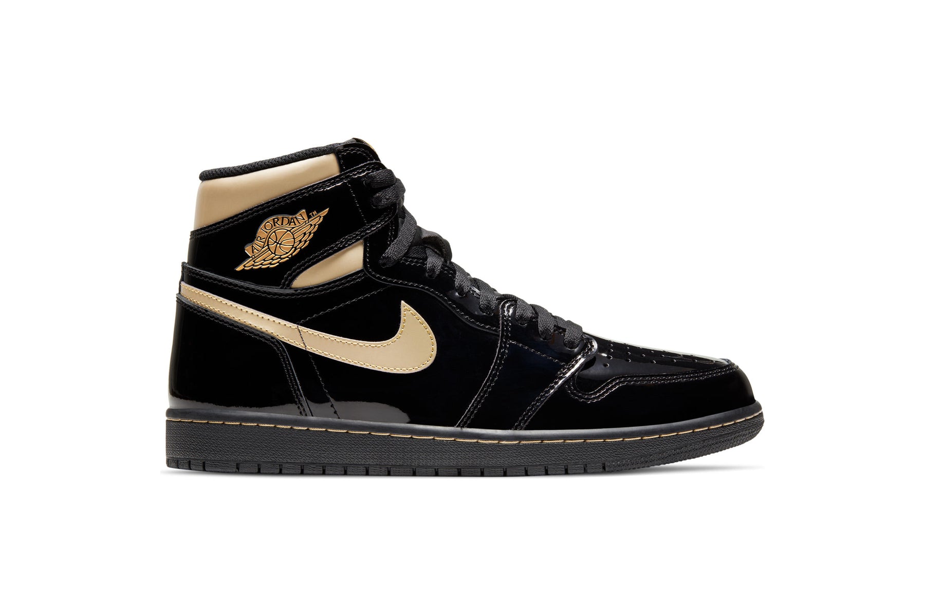 Air Jordan 1 RETRO HIGH OG "BLACK GOLD"