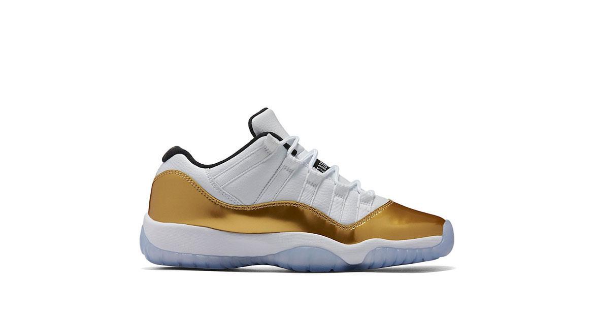 Air Jordan 11 Retro Low "Metallic Gold Coin"