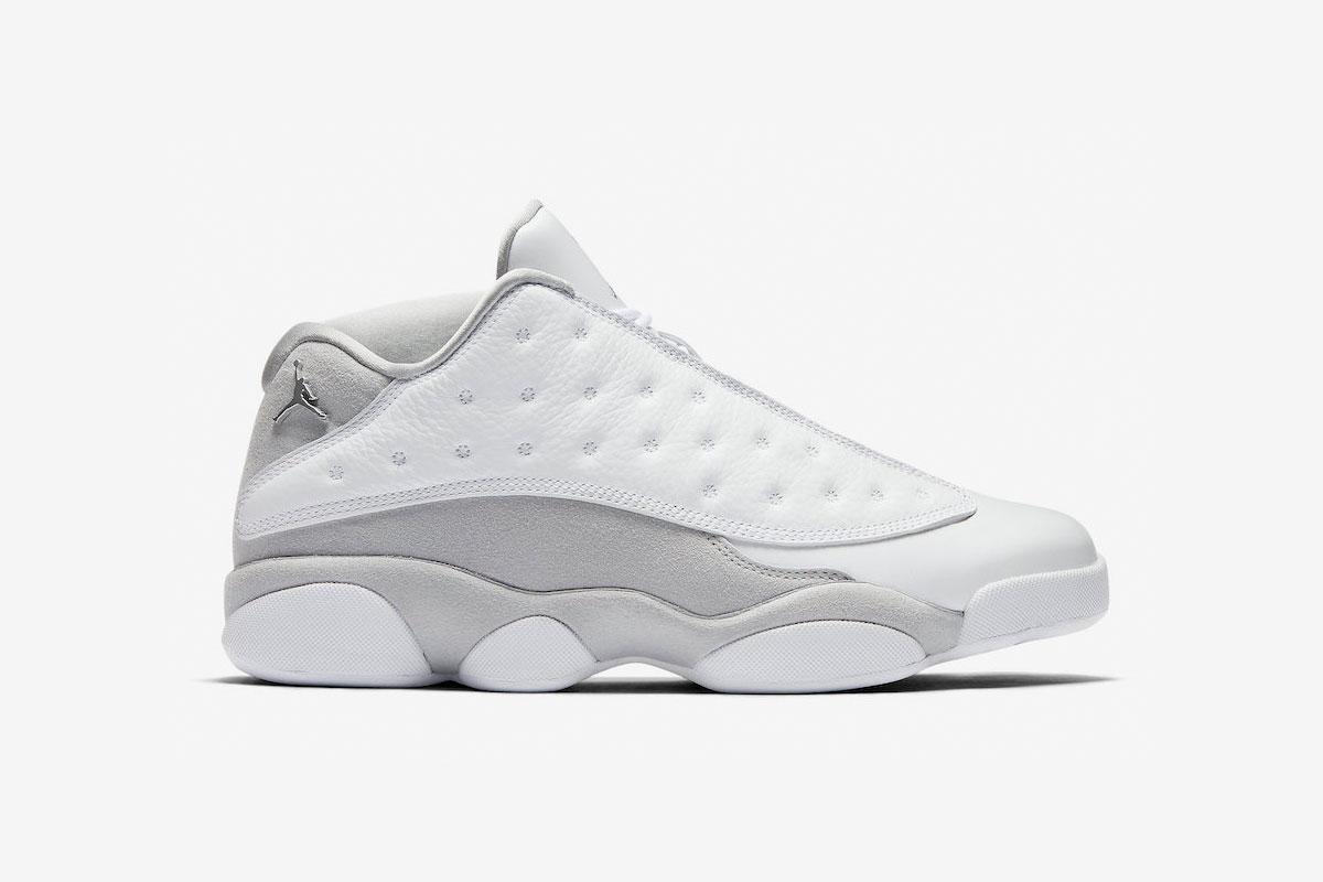 Air Jordan 13 Retro Low "Metallic Silver"