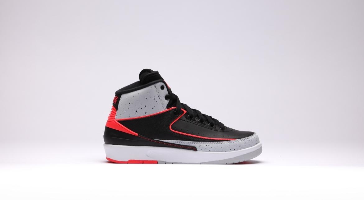 Air Jordan 2 Retro Bg "Black Infrared"