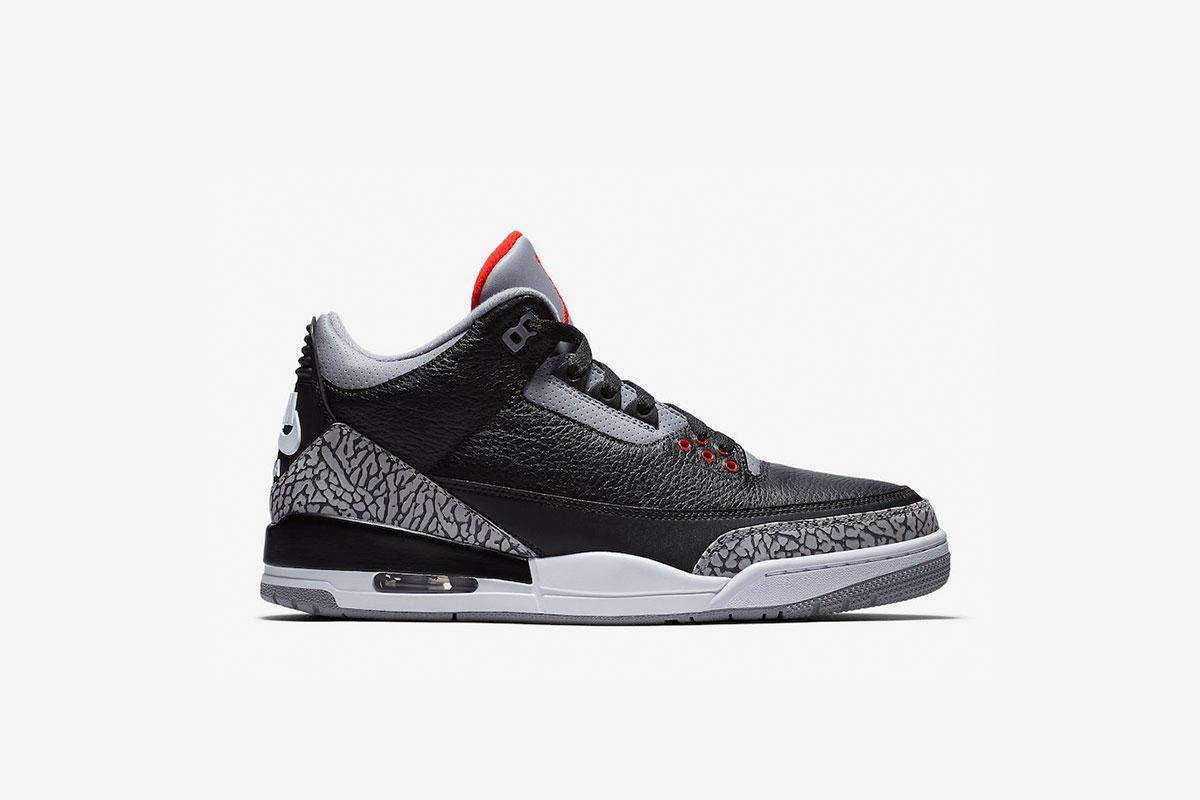 Air Jordan 3 Retro OG BG "Black Cement"