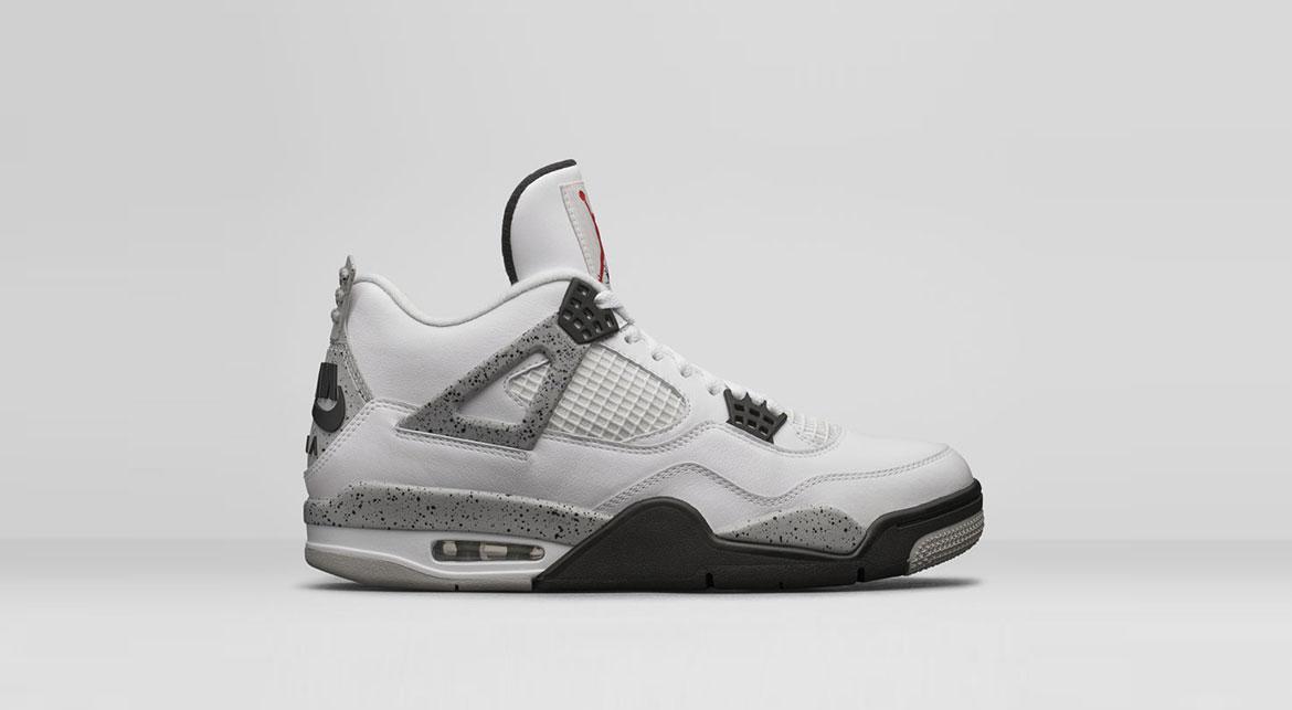 Air Jordan 4 Retro OG BG "Cement Grey"