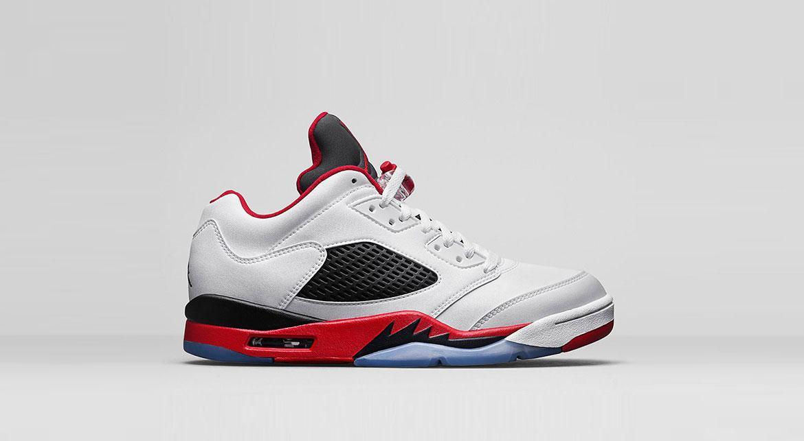 Air Jordan 5 Retro Low "Fire Red"